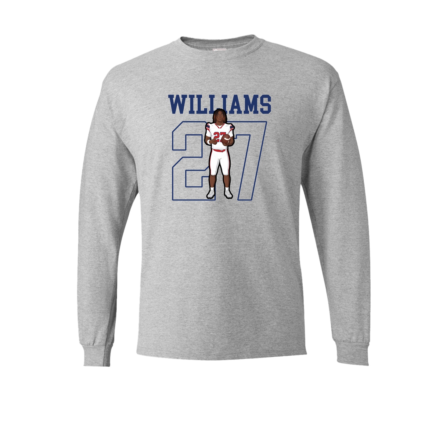 Long Sleeve Tee — Shirsey in Grey