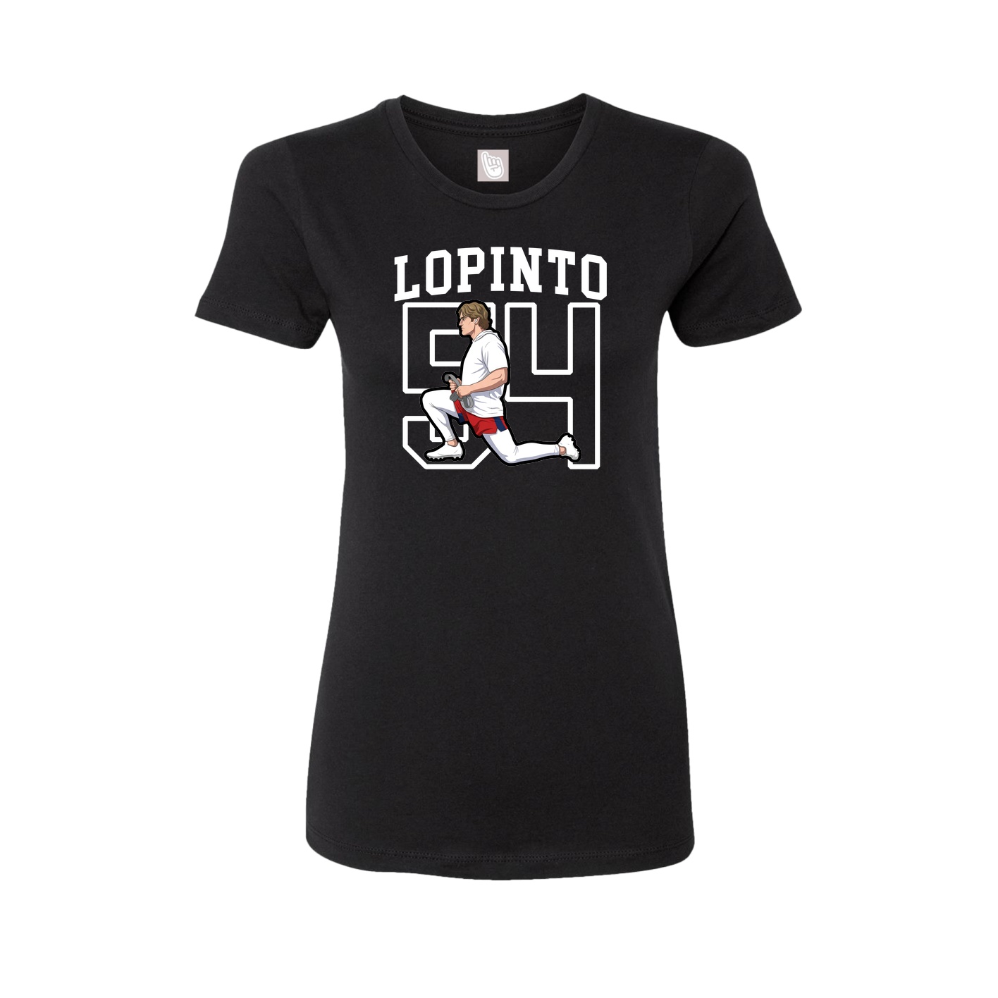 Fitted Women's Tee — Shirsey in Black