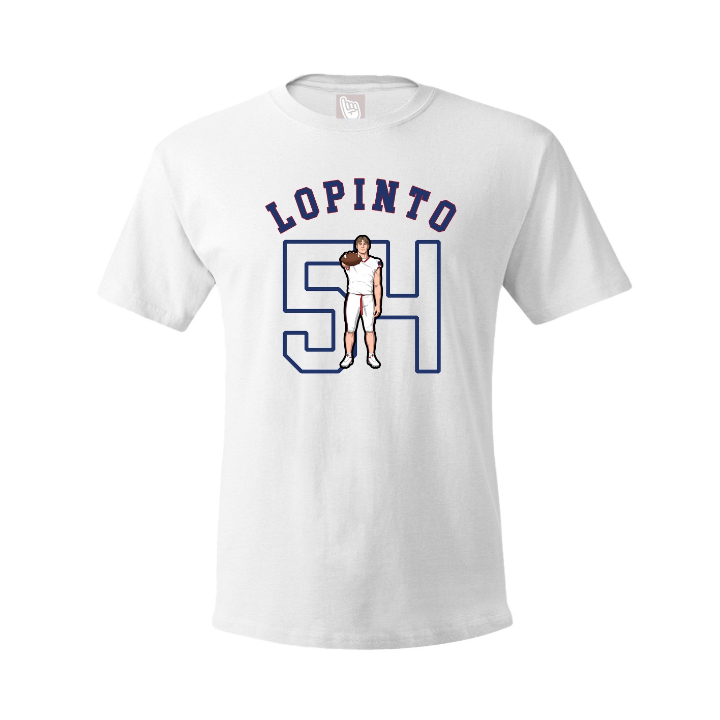 Youth Tee — Shirsey Arch in White