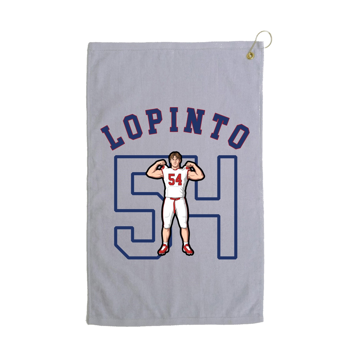 Golf Towel — Shirsey Arch in Grey