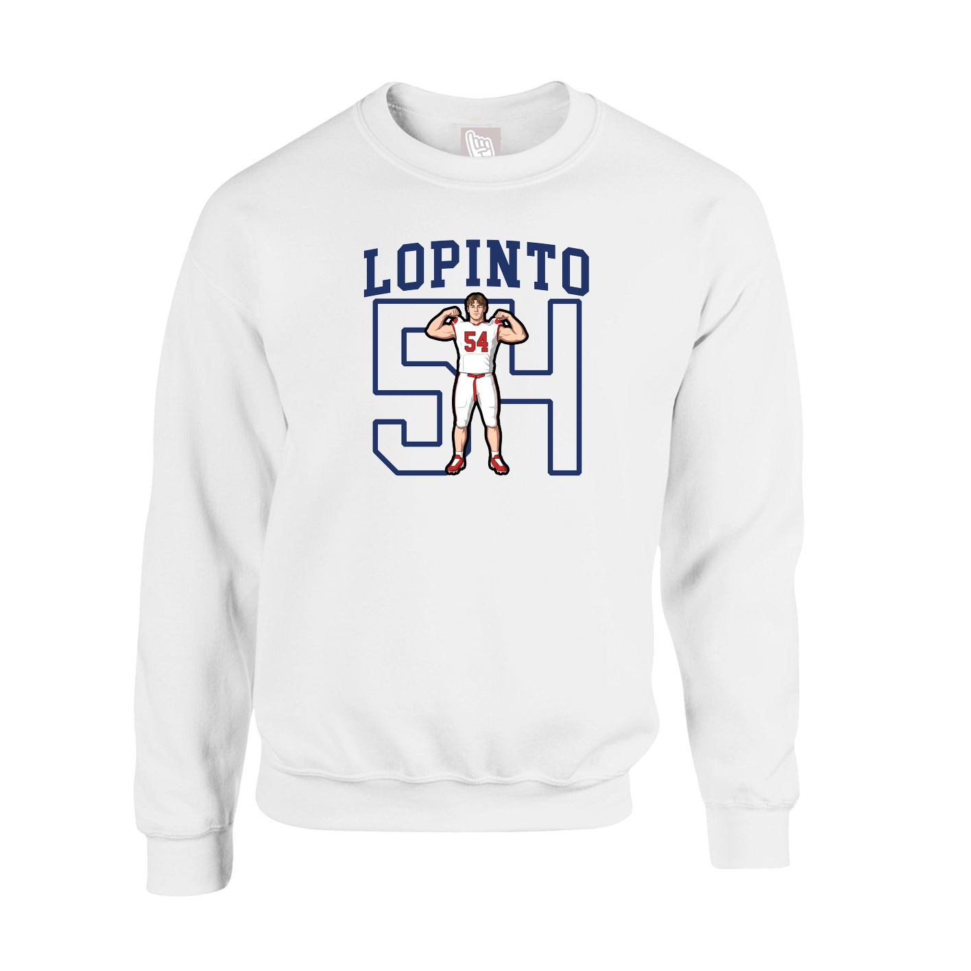 Fleece Crew — Shirsey in White