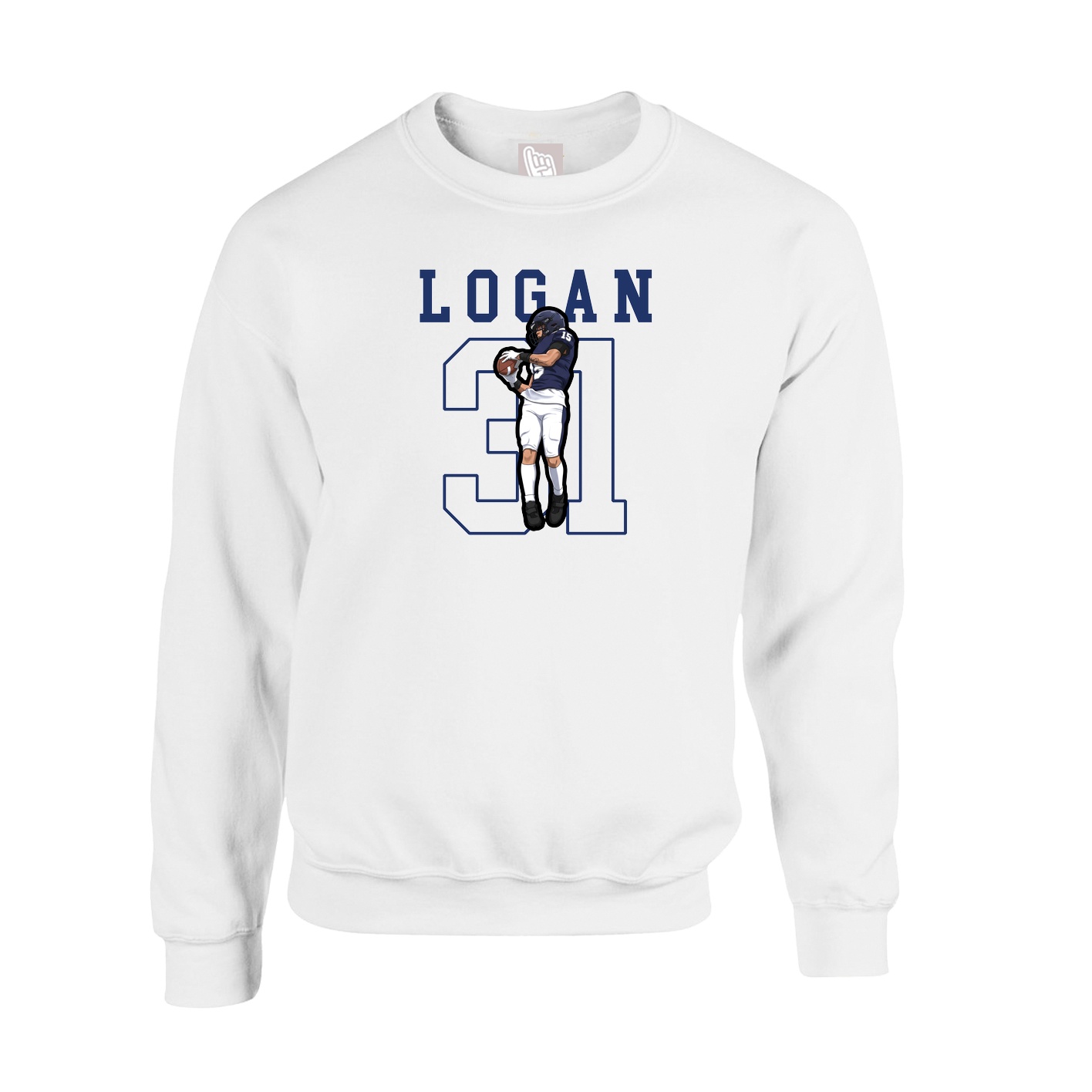 Fleece Crew — Shirsey in White