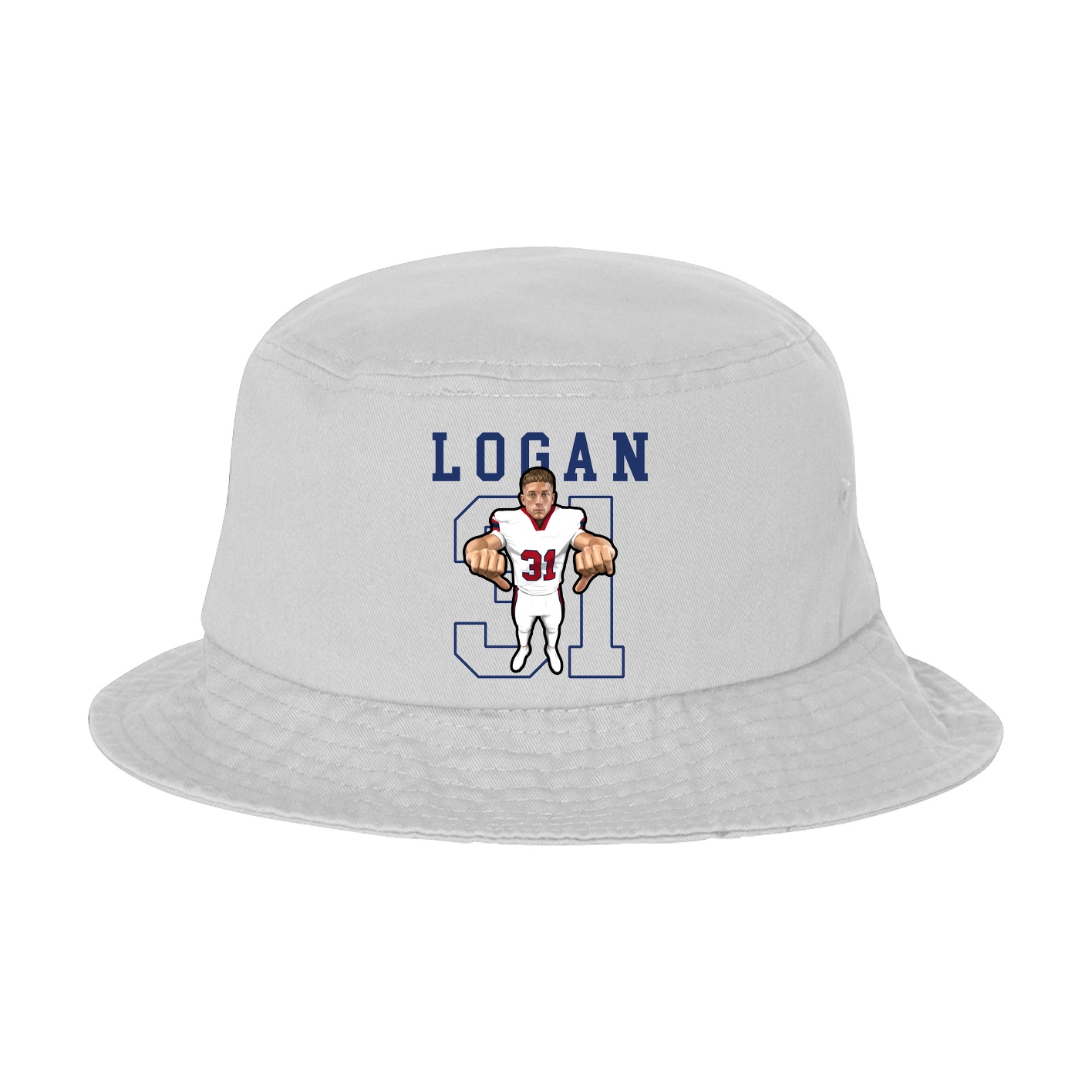 Bucket Cap — Shirsey in White