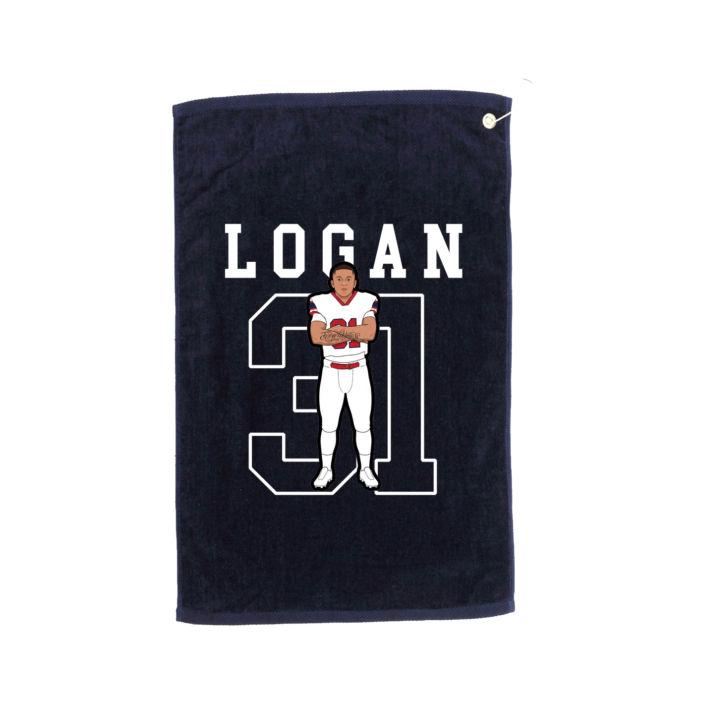 Terry Velour Golf Towel