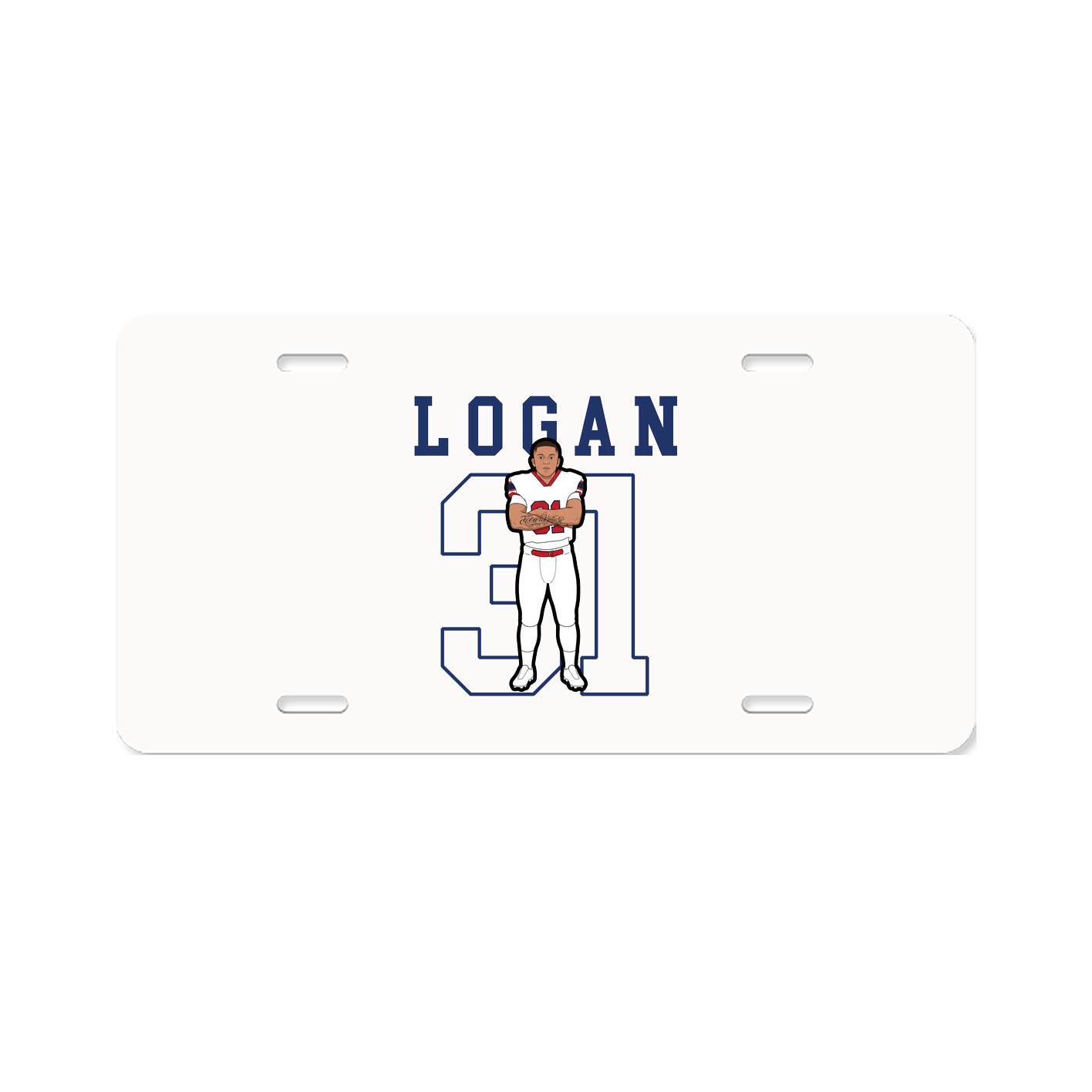 License Plate — Shirsey in Classic