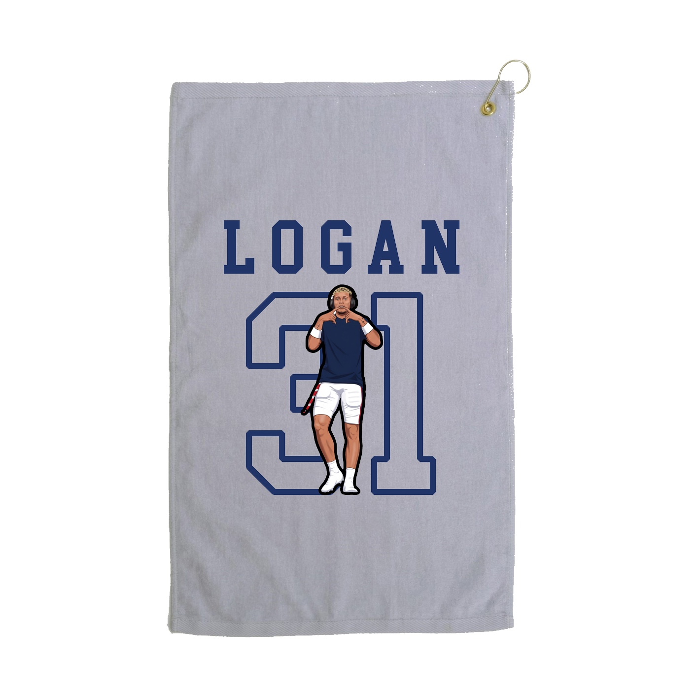 Golf Towel — Shirsey in Grey