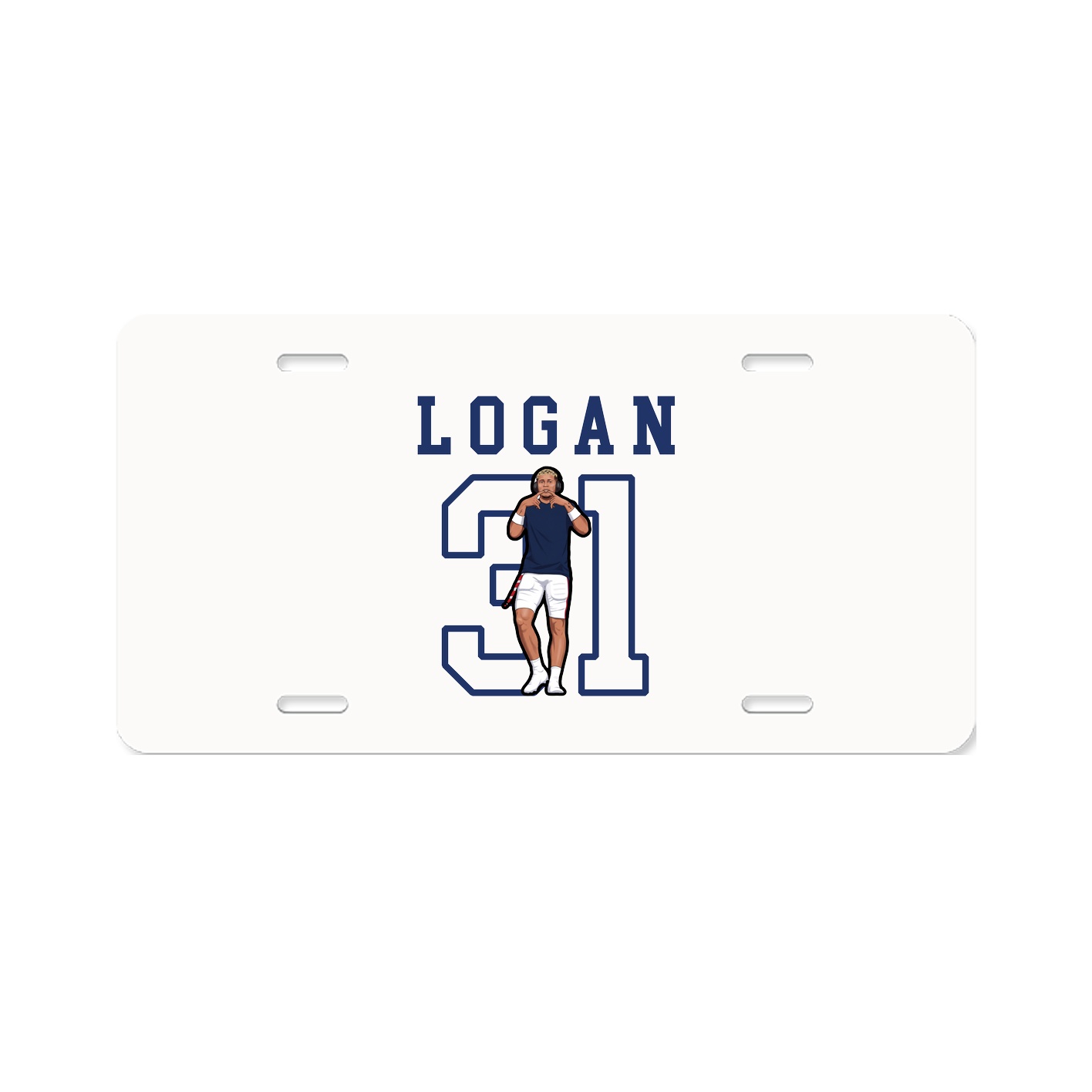 License Plate — Shirsey in Classic