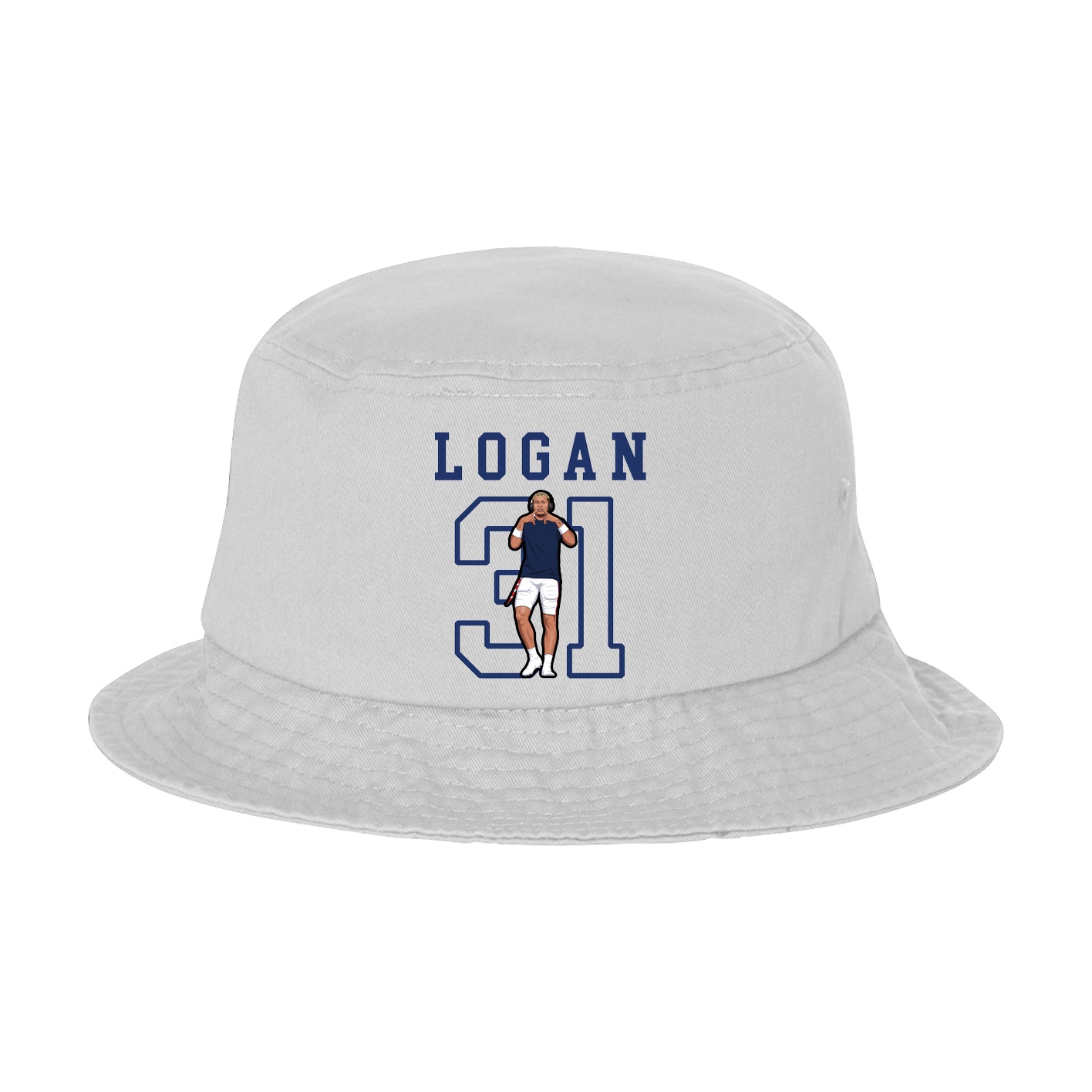 Bucket Cap — Shirsey in White
