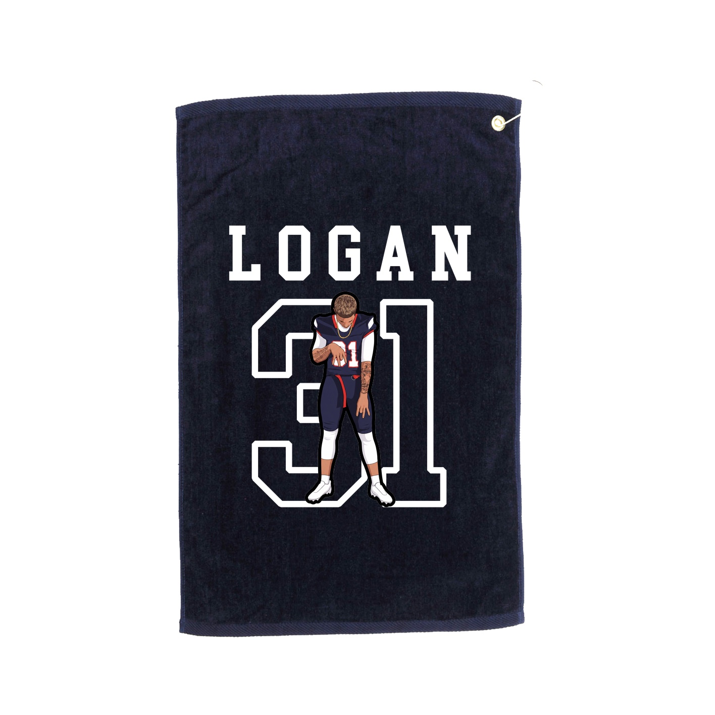 Golf Towel — Shirsey in Navy