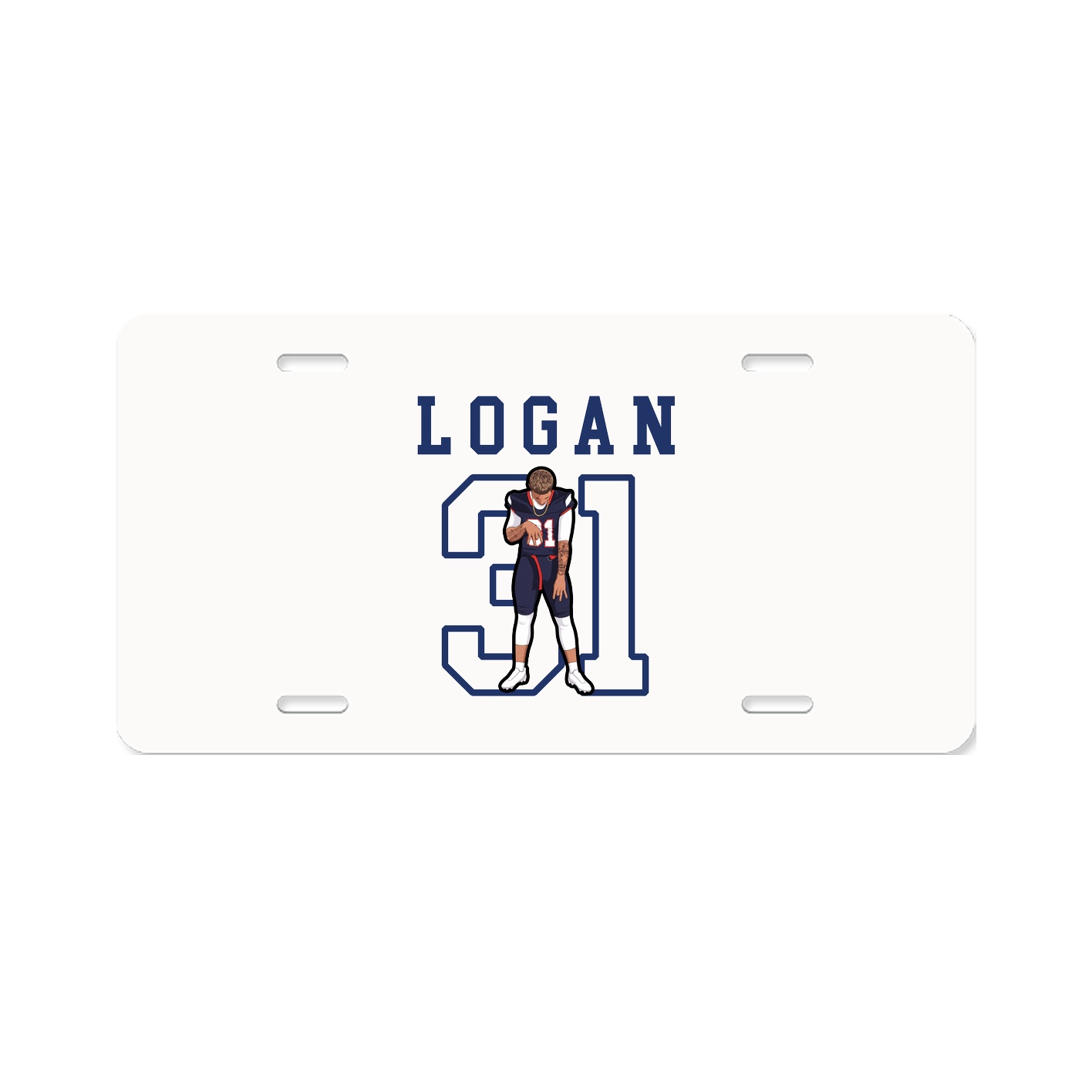 License Plate — Shirsey in Classic