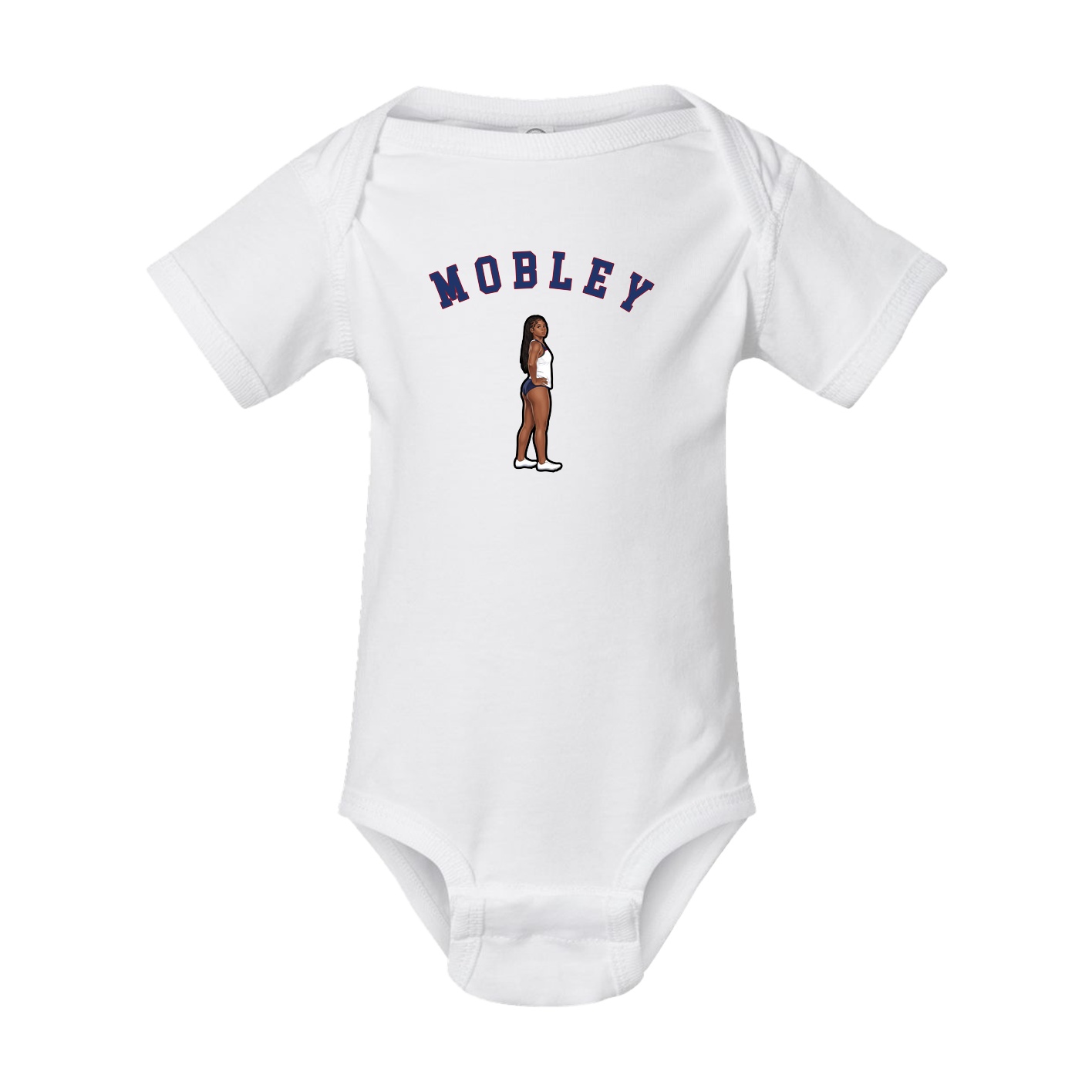 Baby Onesie — Shirsey Arch in White