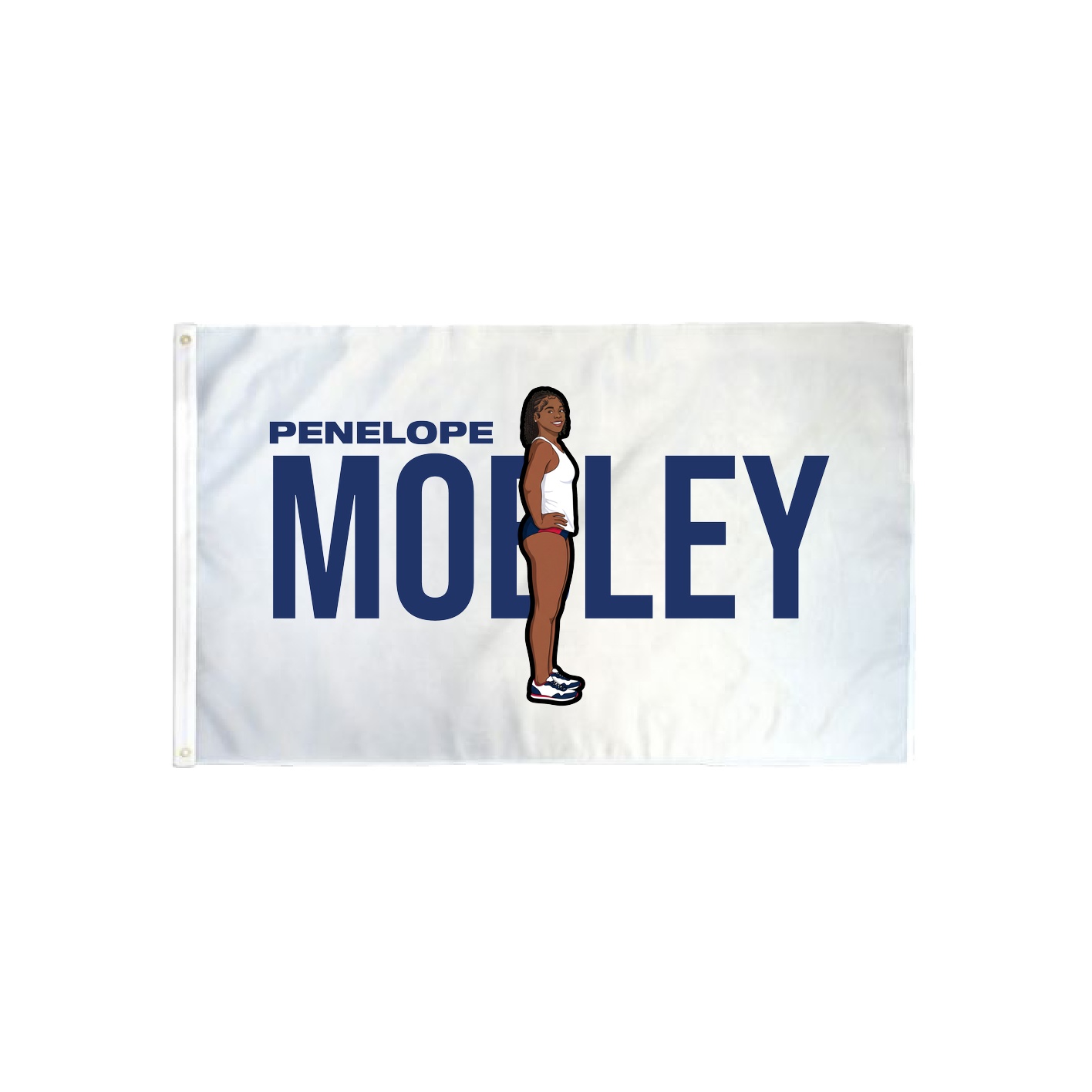 3x5 Flag — Player Name in Classic