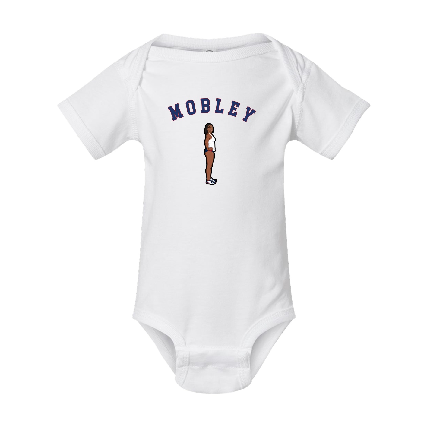Baby Onesie — Shirsey Arch in White