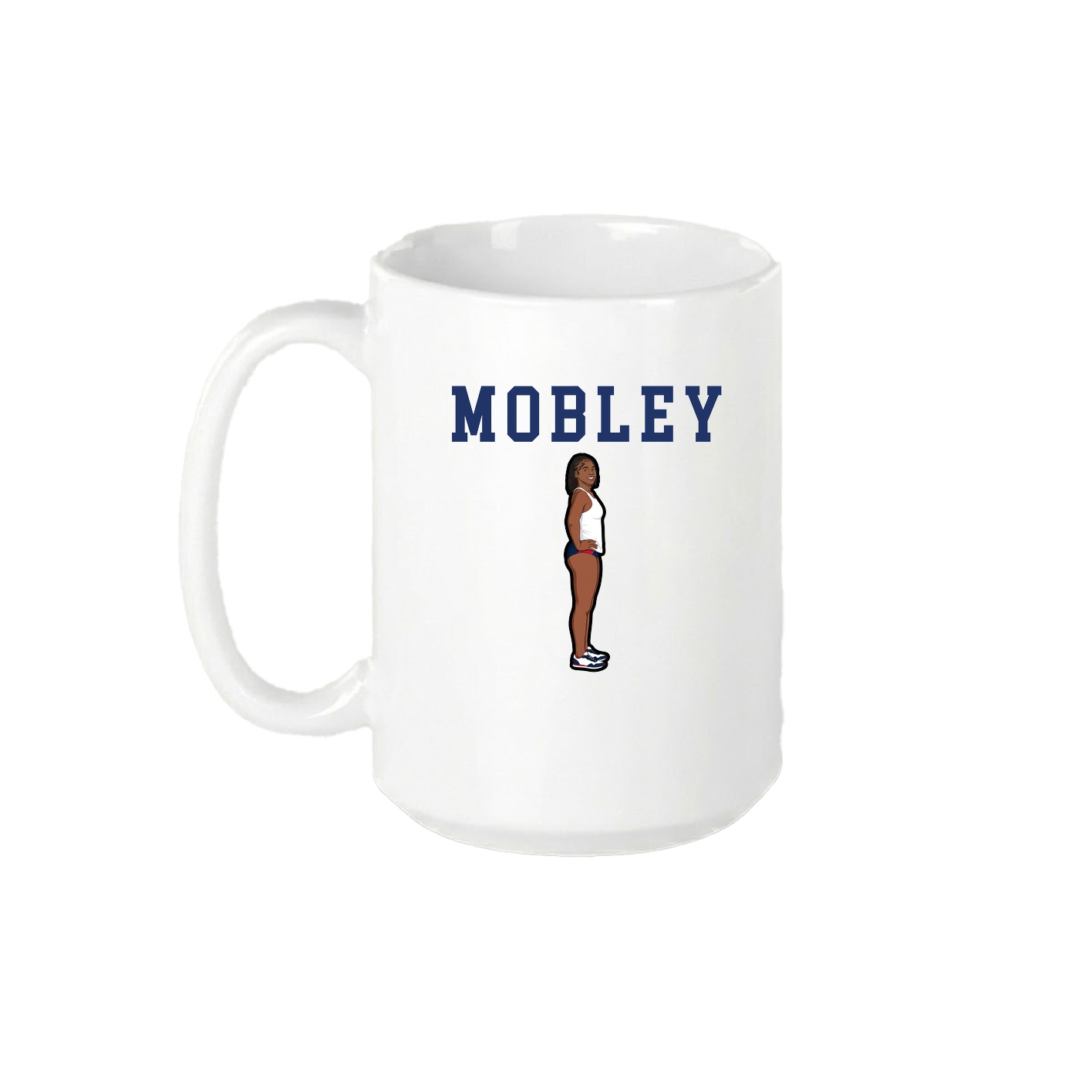 15oz Coffee Mug — Shirsey in White