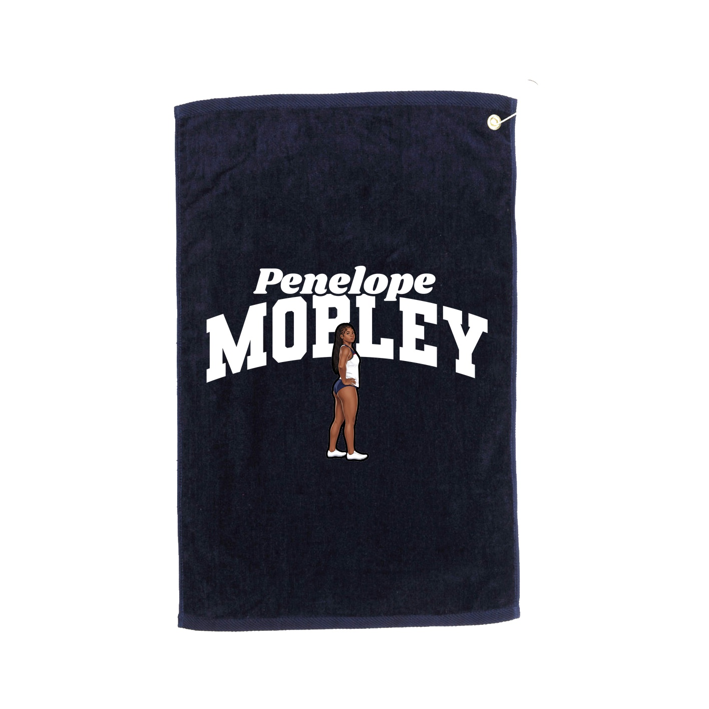 Golf Towel — Signature Arch in Navy