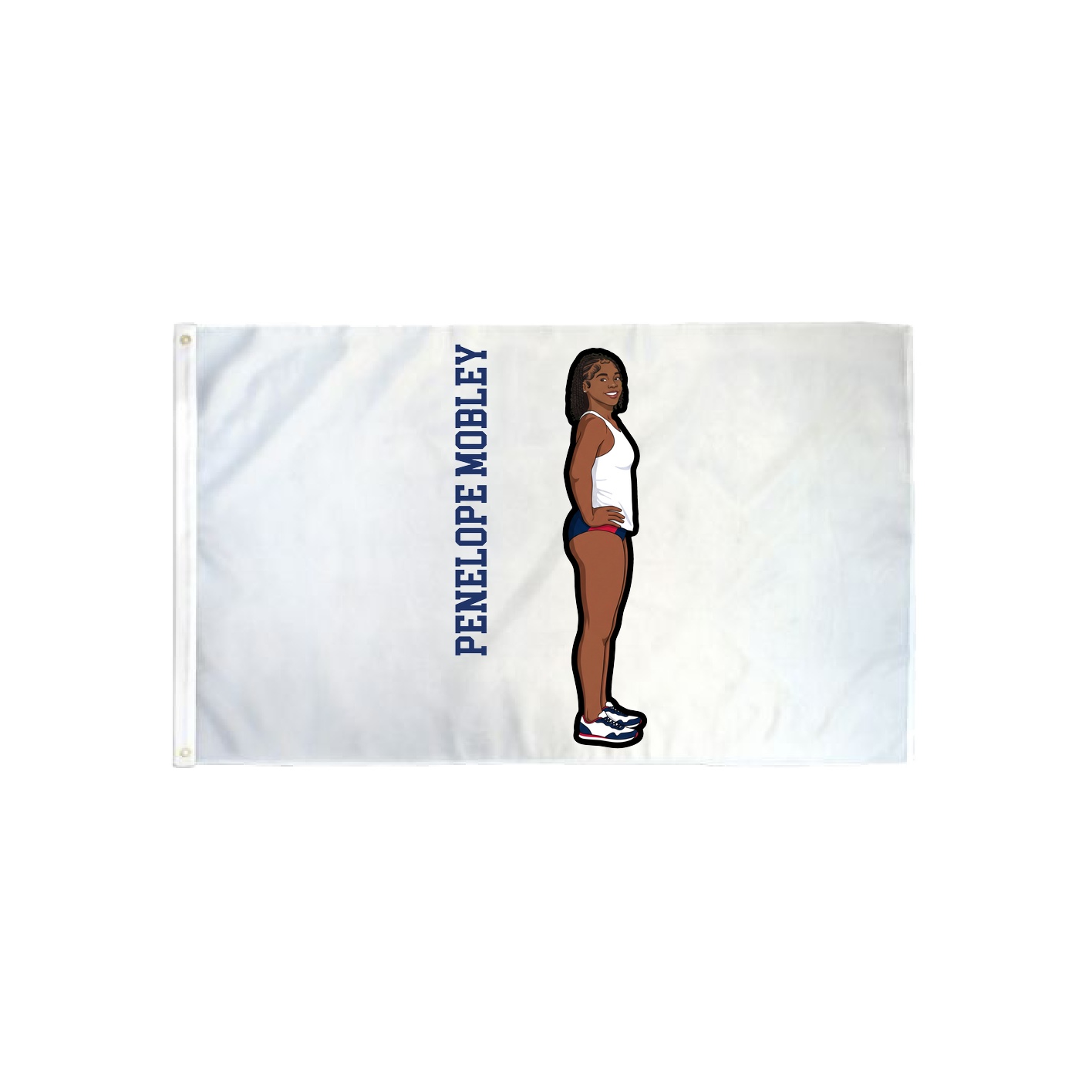 3x5 Flag — Name Vertical in Classic