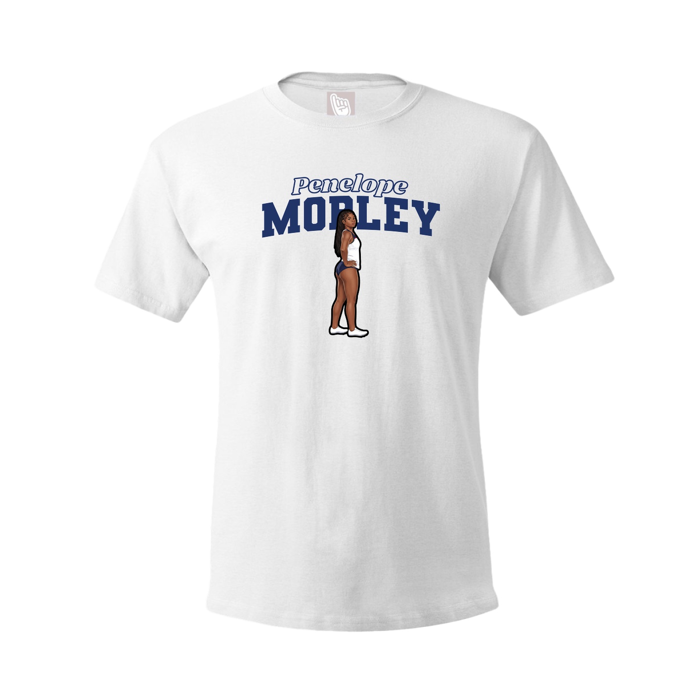 Tee — Name Arch in White