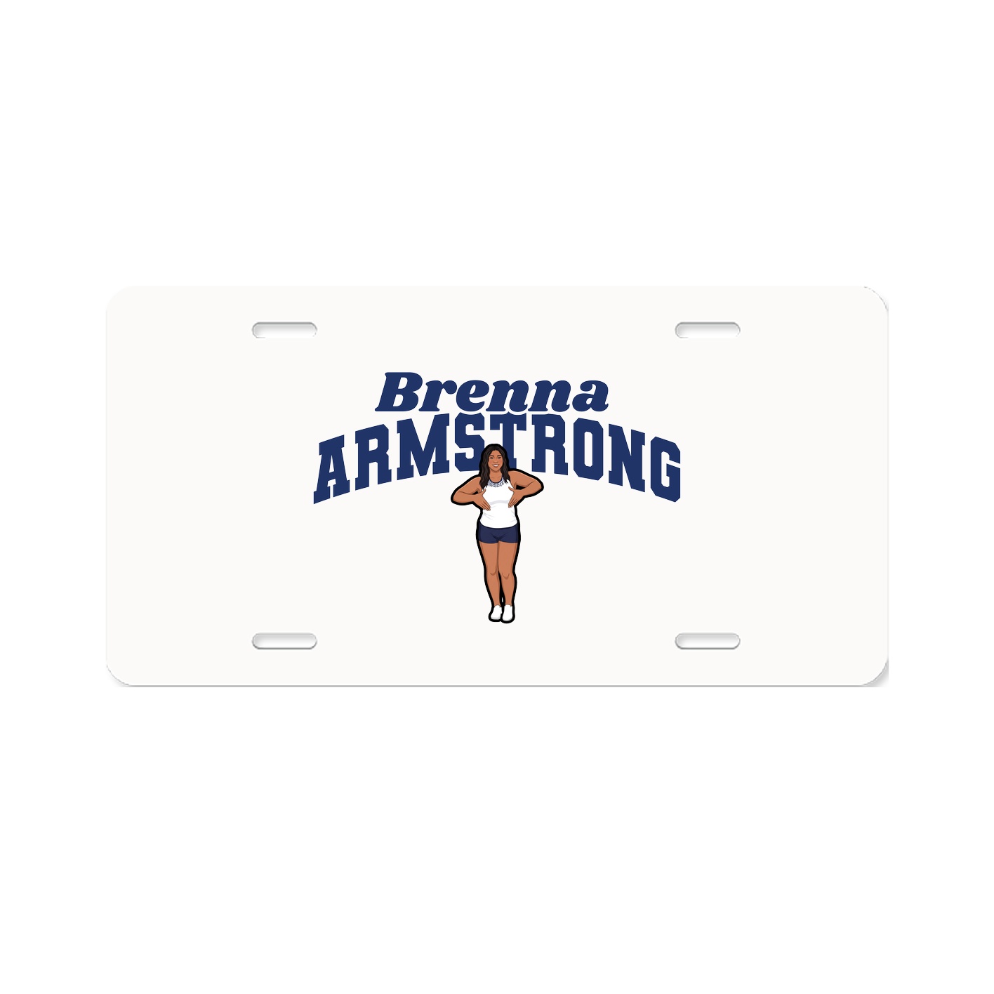 License Plate — Signature Arch in Classic