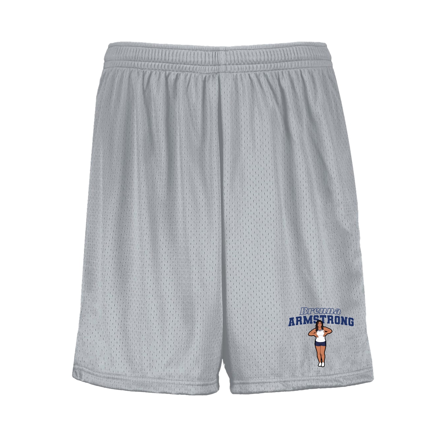 Shorts — Name Arch in Silver