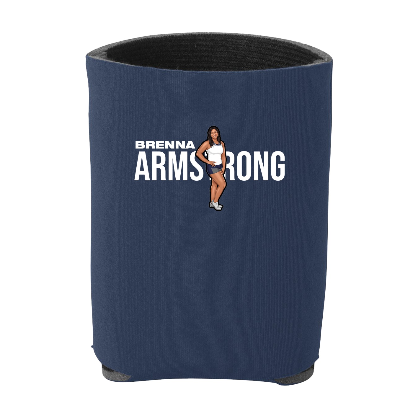 Can Holder — Player Name in Navy