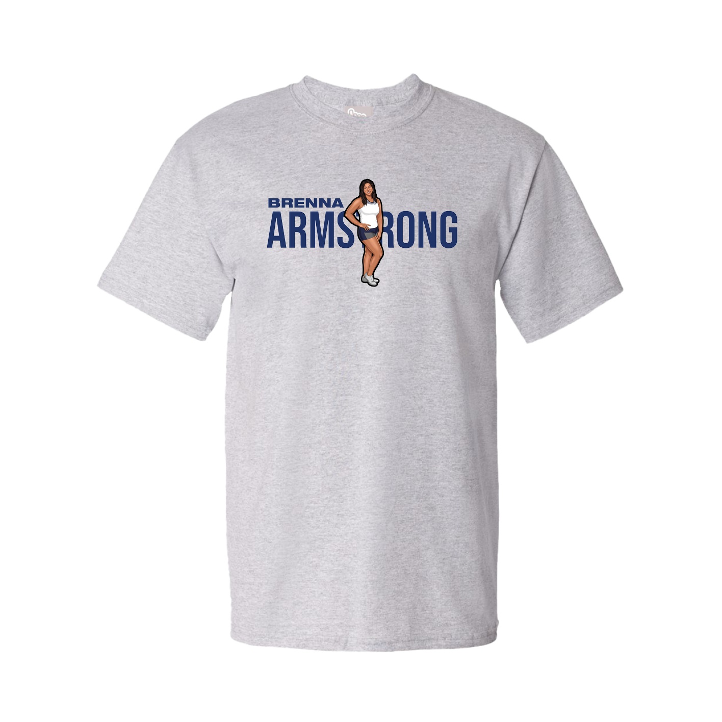 Tee — Player Name in Grey