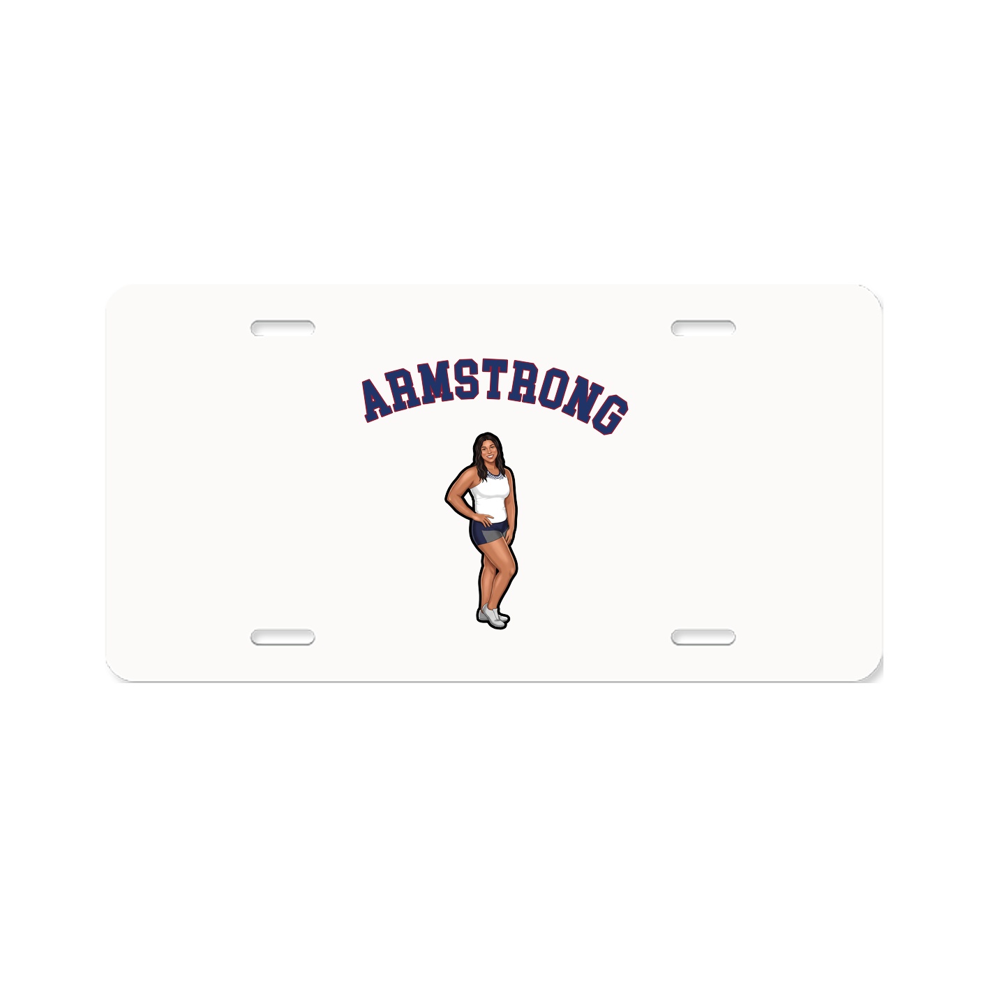 License Plate — Shirsey Arch in Classic