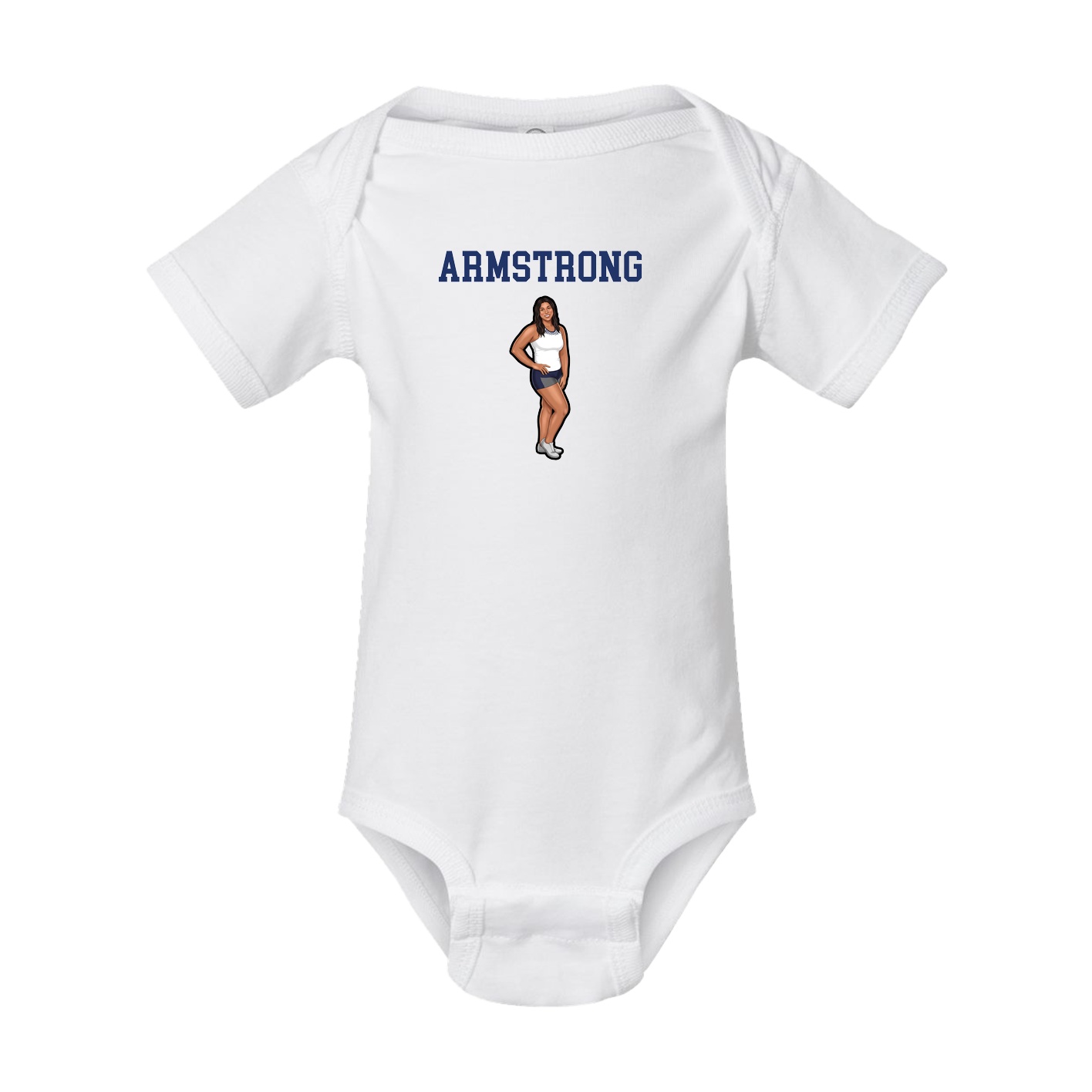 Baby Onesie — Shirsey in White