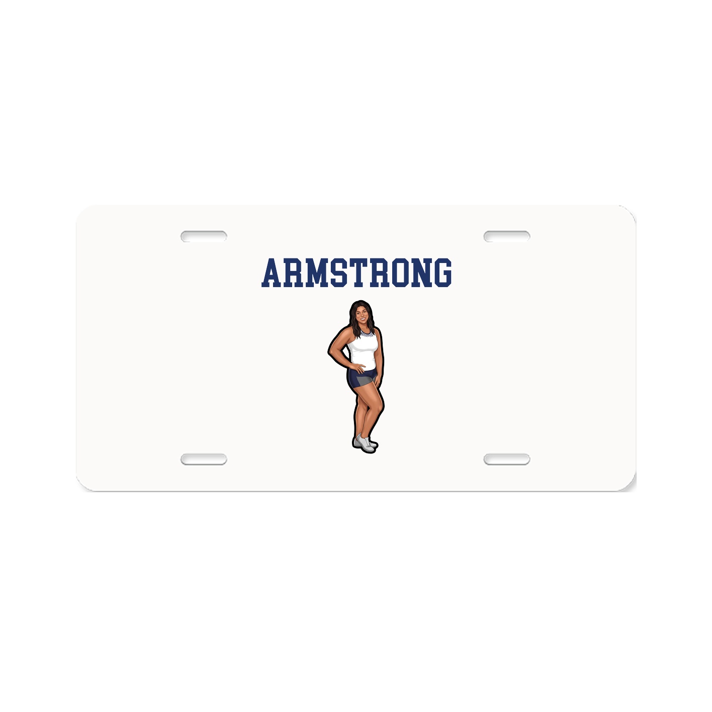 License Plate — Shirsey in Classic