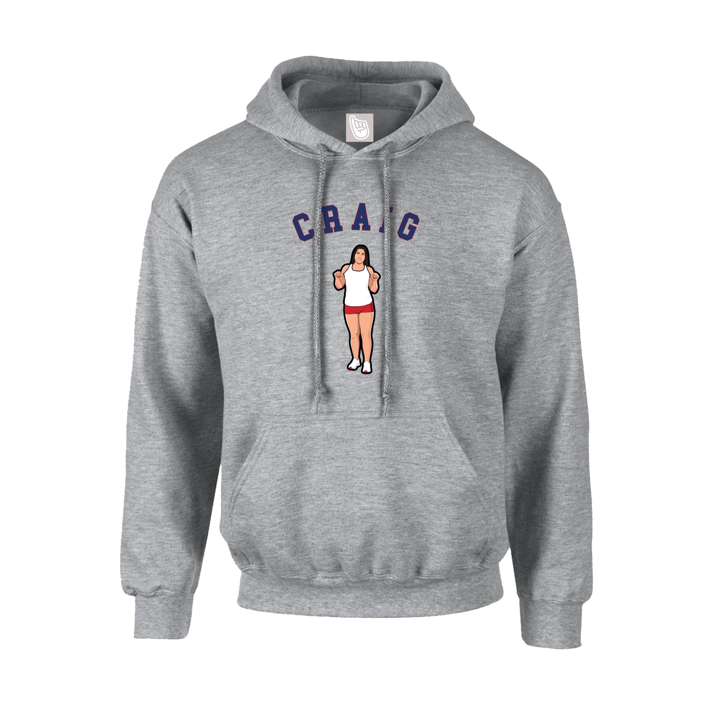 Youth Hoodie — Classic in Grey