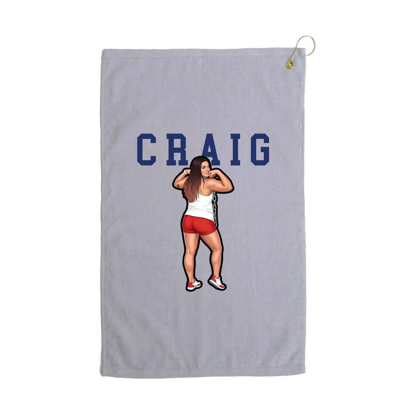Terry Velour Golf Towel