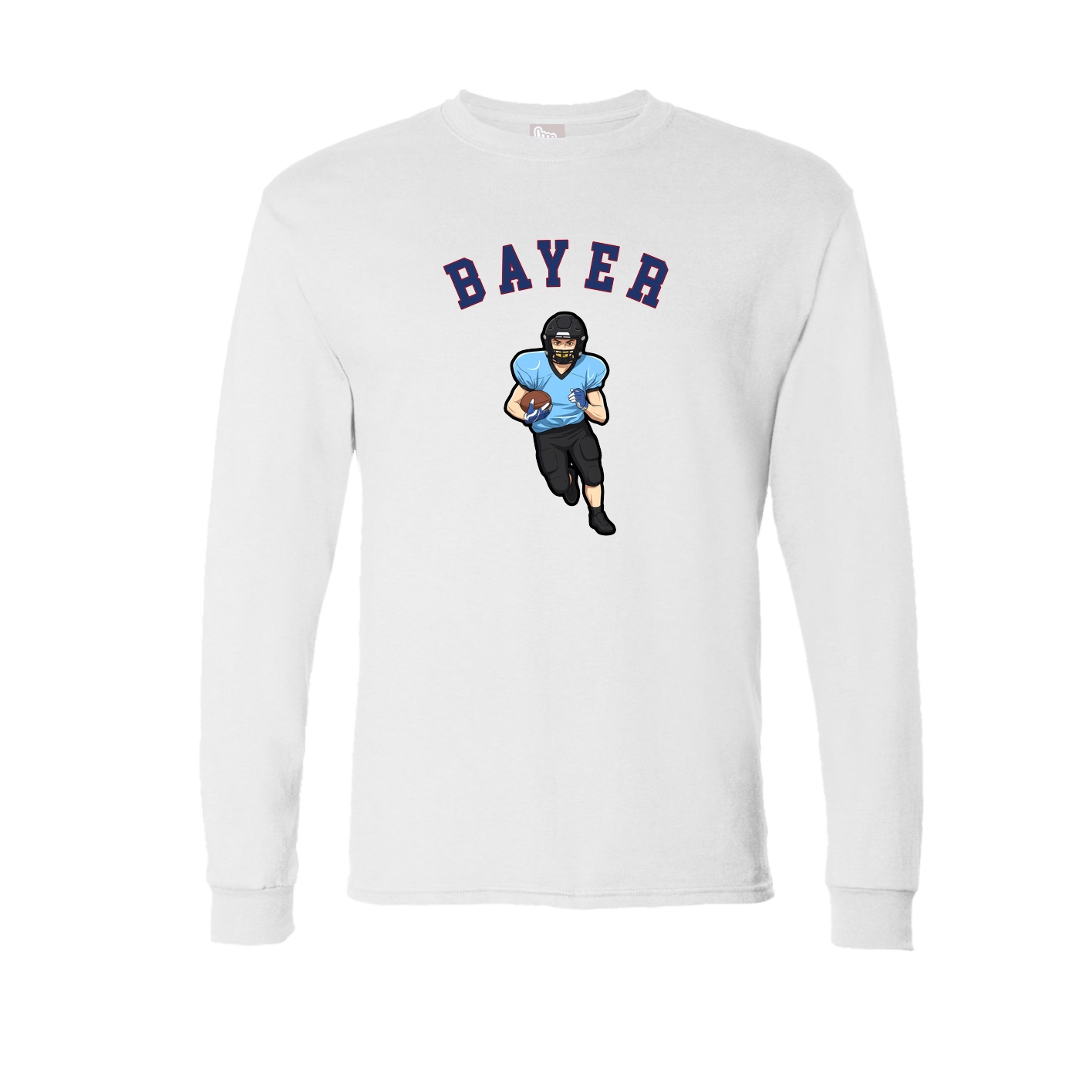 Long Sleeve Tee — Shirsey Arch in White