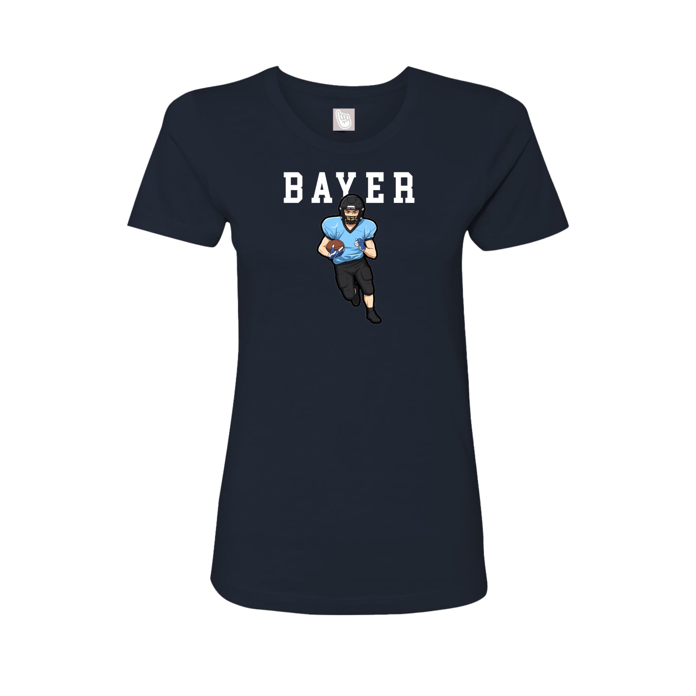 Fitted Women's Tee — Shirsey in Navy