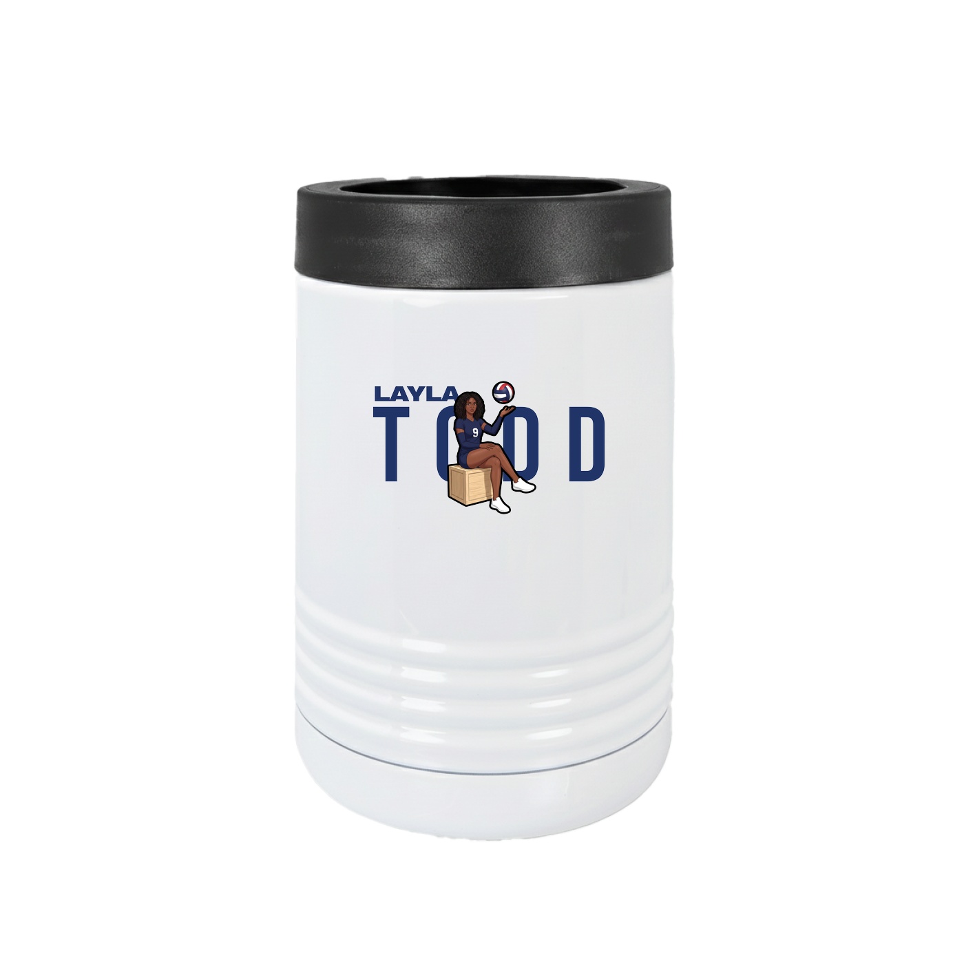 Beverage Holder — Player Name in White
