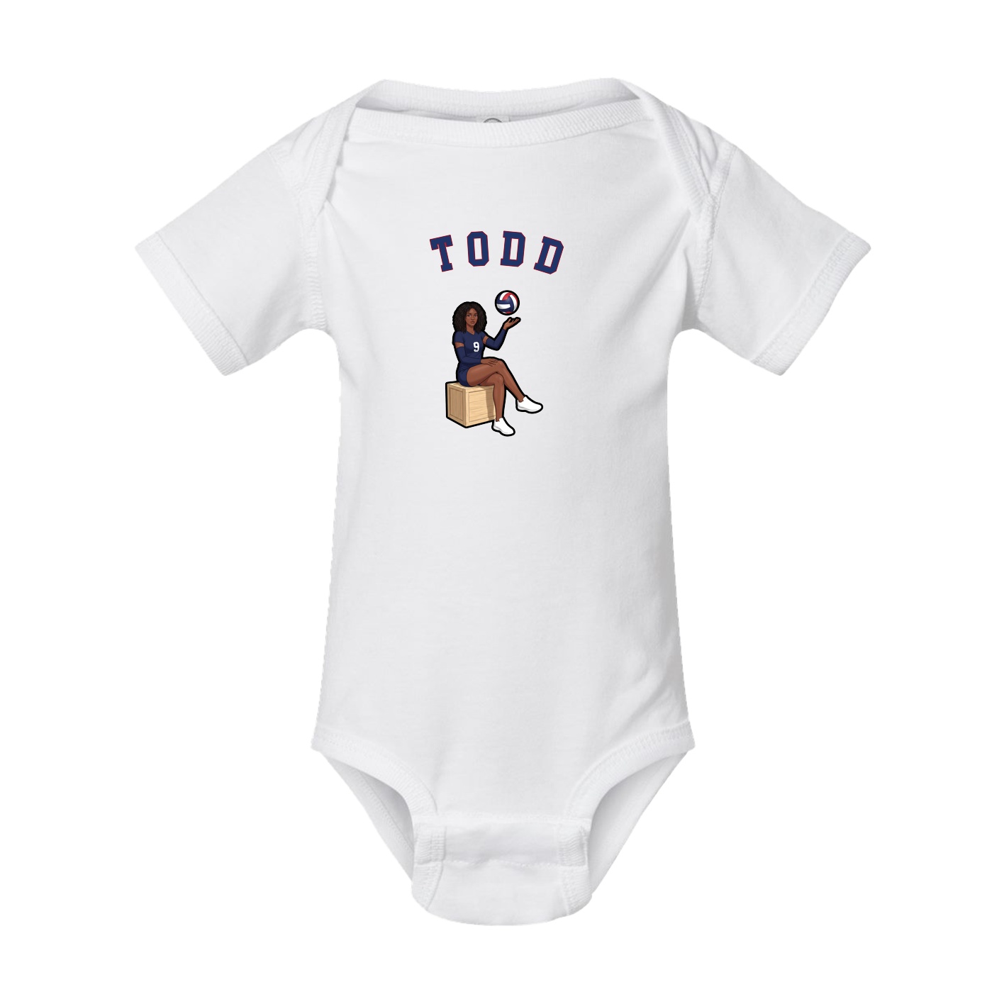 Baby Onesie — Shirsey Arch in White