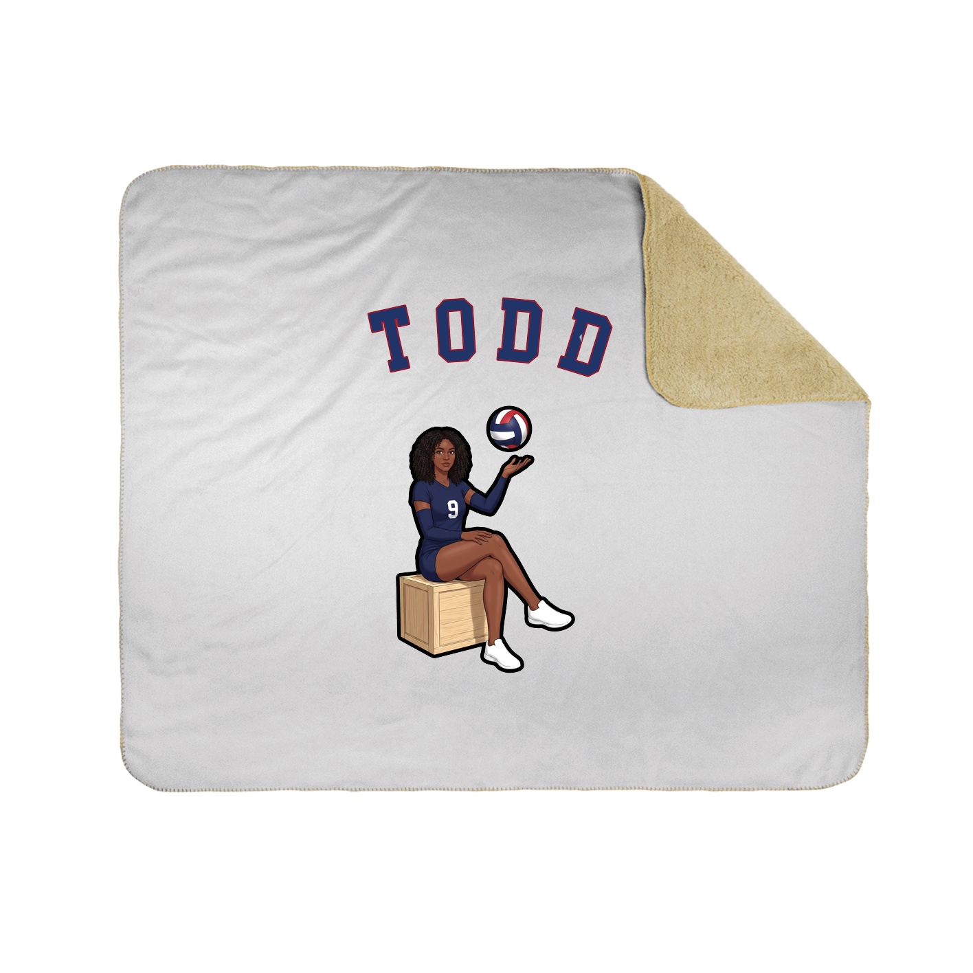Throw Blanket — Shirsey Arch in White