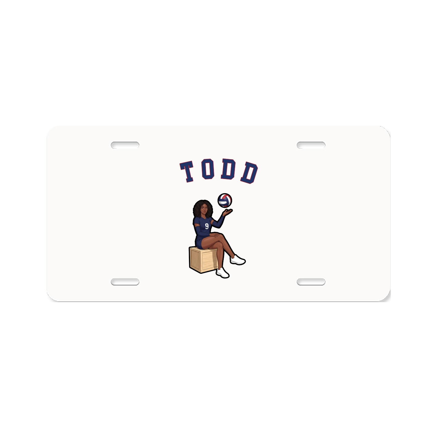 License Plate — Shirsey Arch in Classic