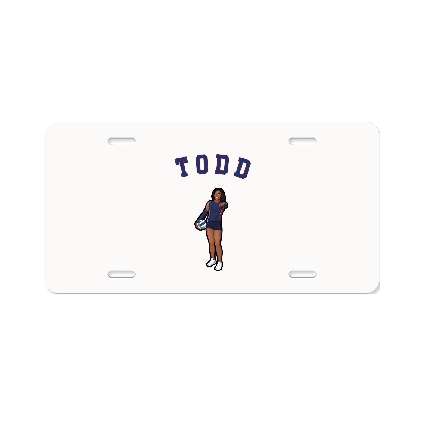 License Plate — Shirsey Arch in Classic
