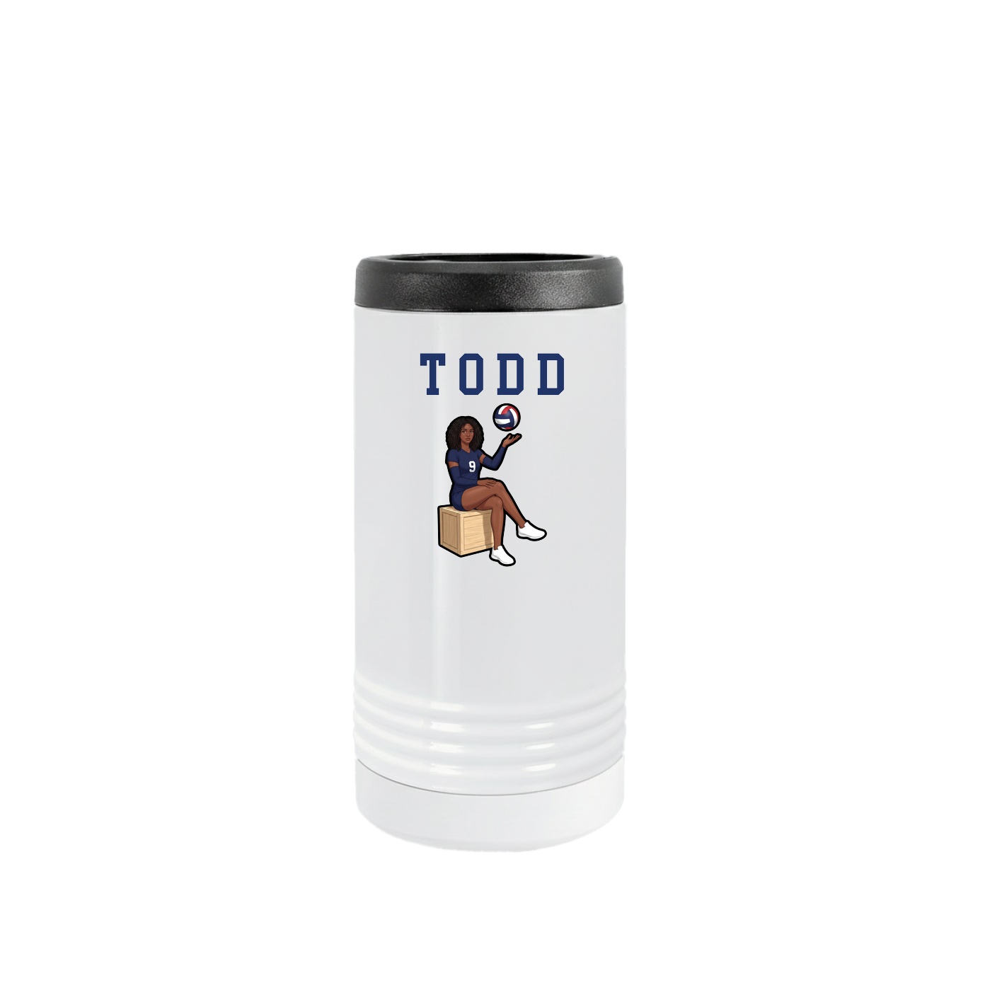 Slim Beverage Holder — Shirsey in White
