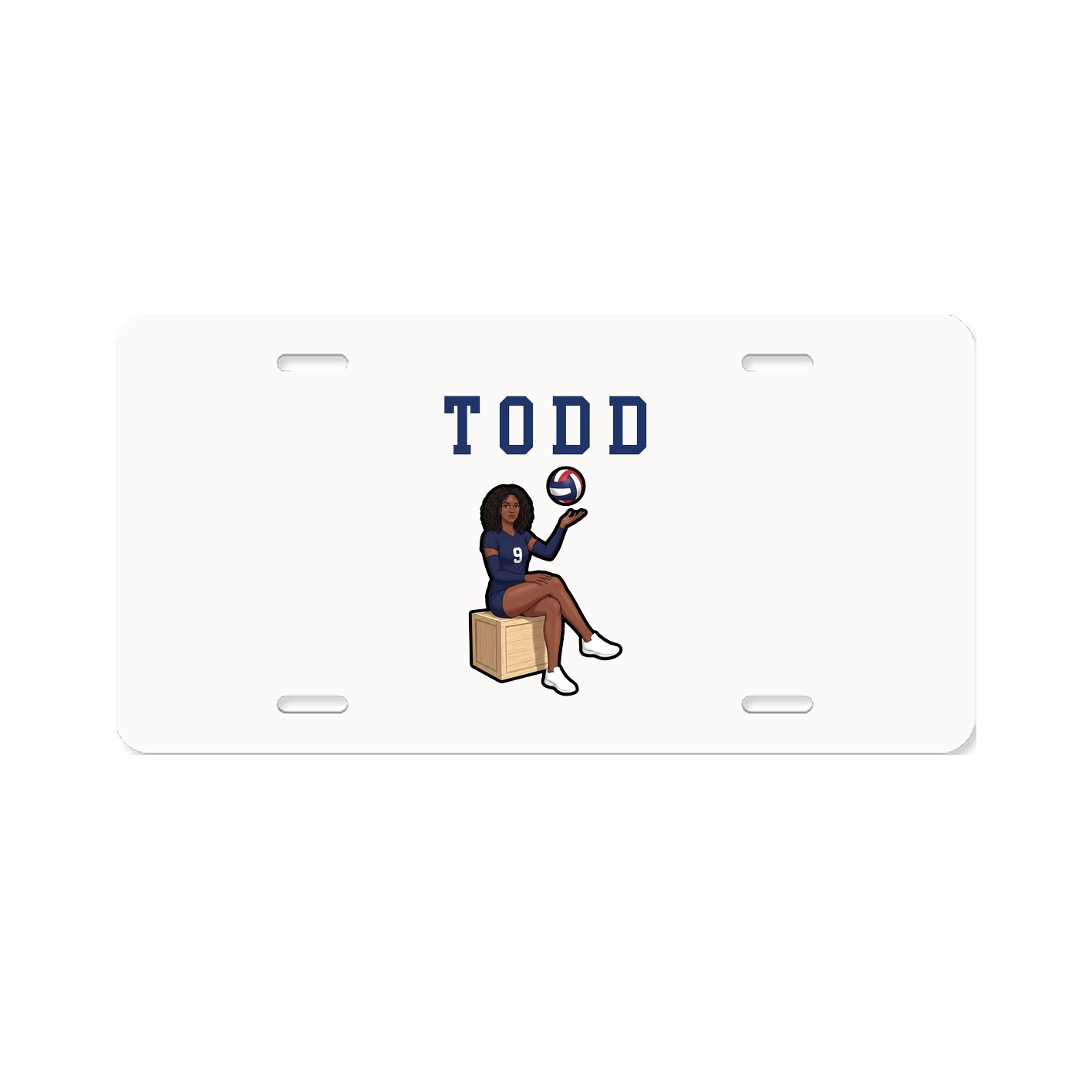 License Plate — Shirsey in Classic