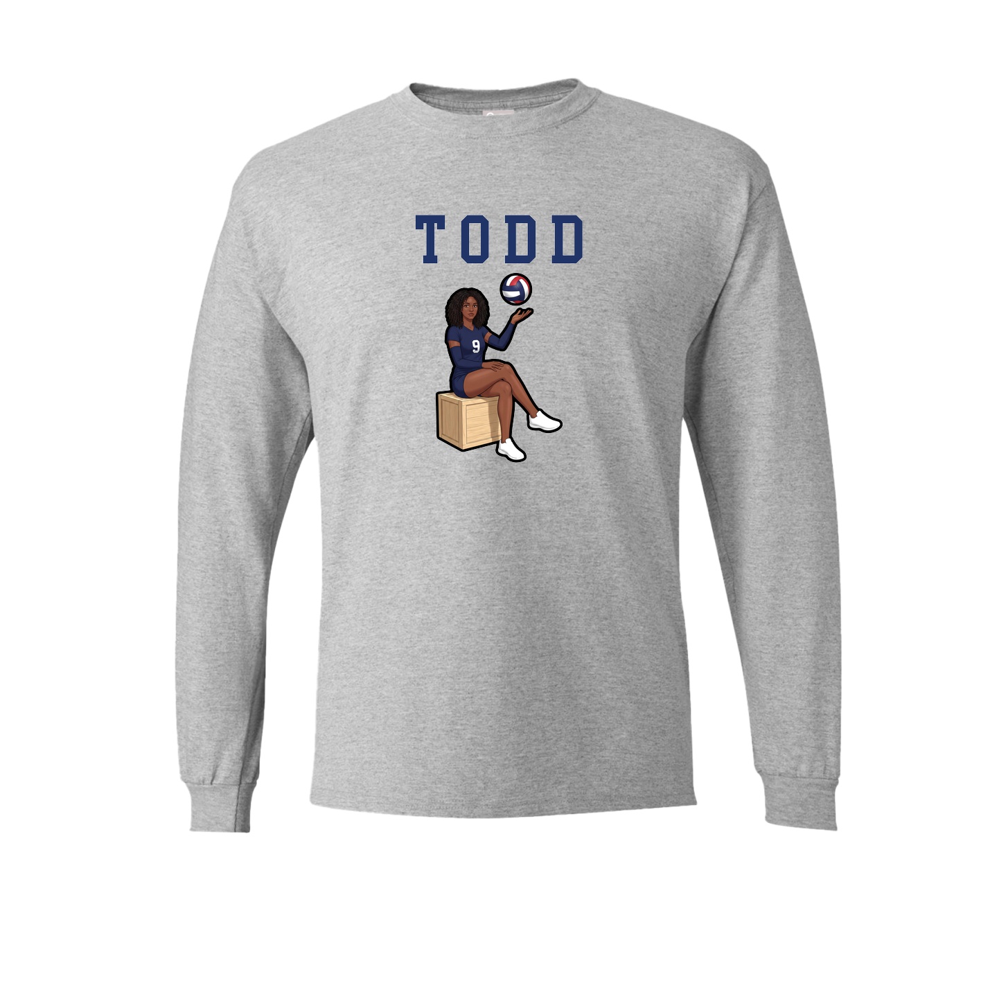 Long Sleeve Tee — Shirsey in Grey