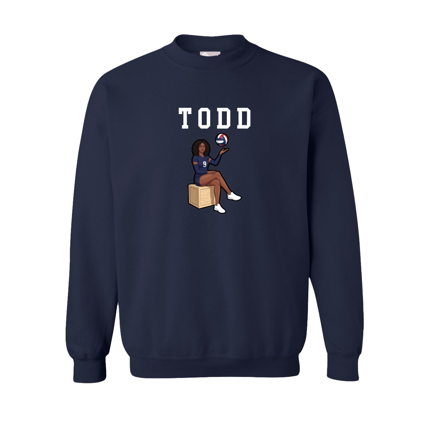 Fleece Crew — Shirsey in Navy