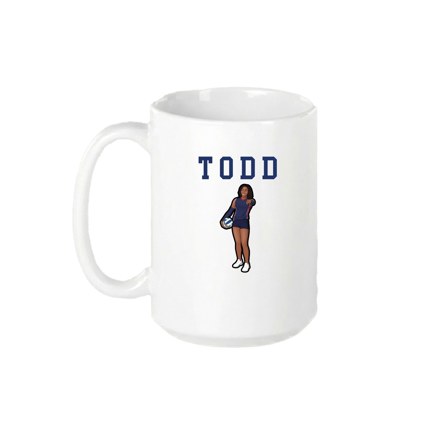 15oz Coffee Mug — Shirsey in White