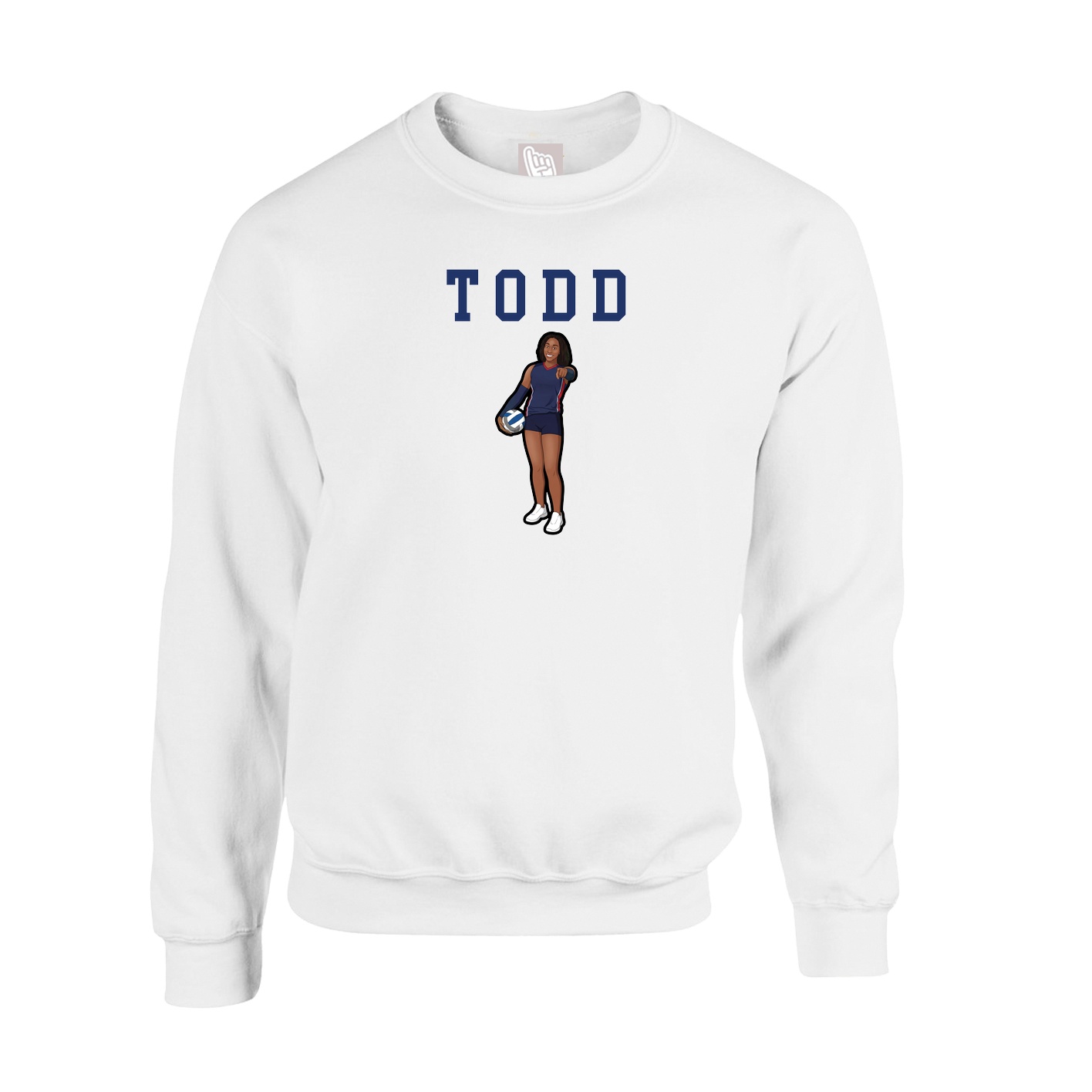 Fleece Crew — Shirsey in White