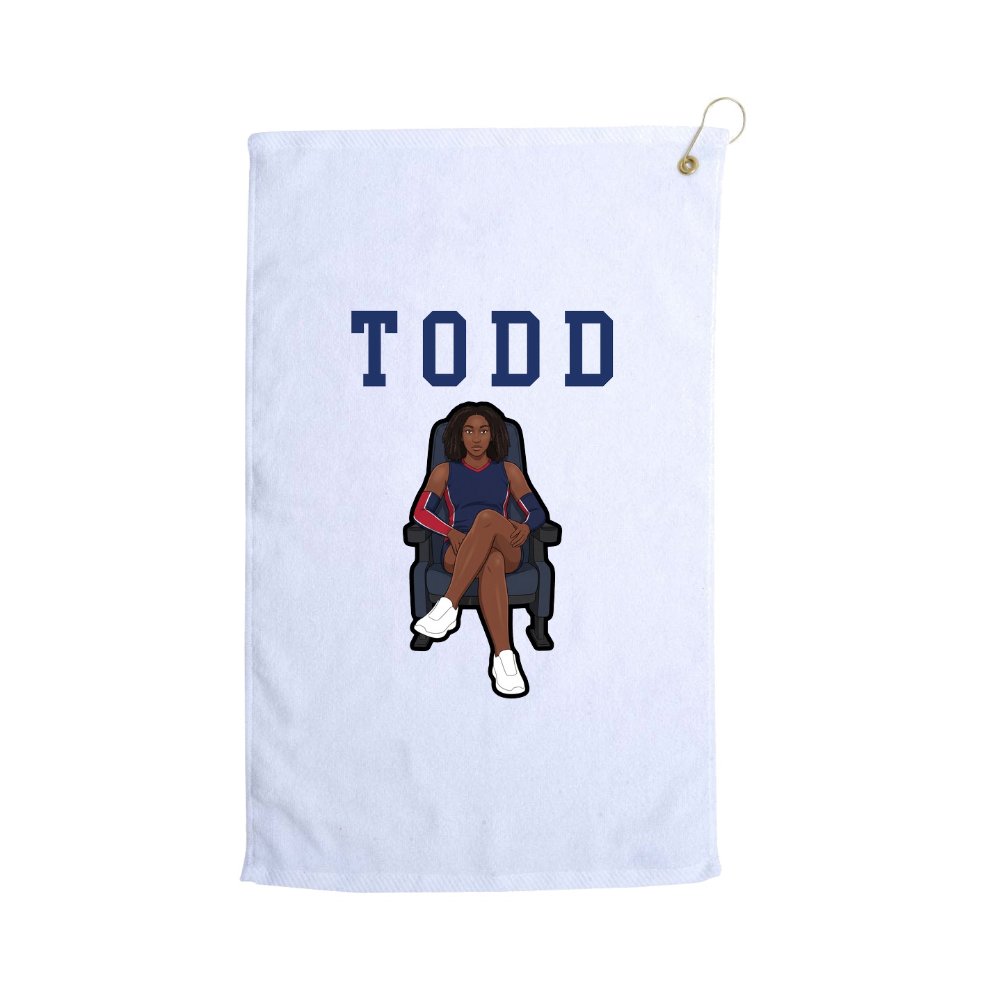 Golf Towel — Shirsey in White