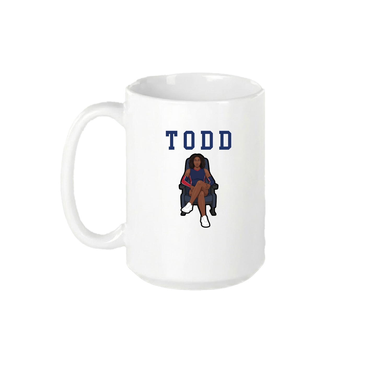 15oz Coffee Mug — Shirsey in White