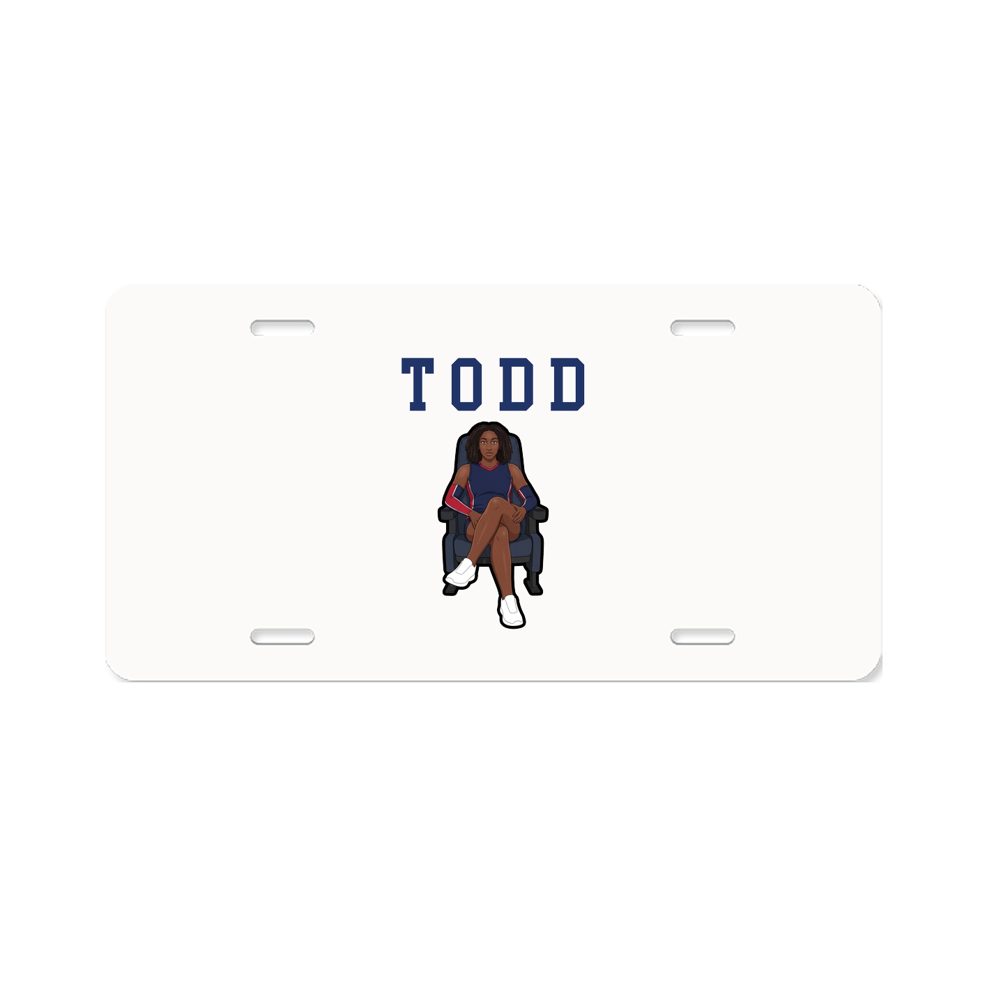 License Plate — Shirsey in Classic