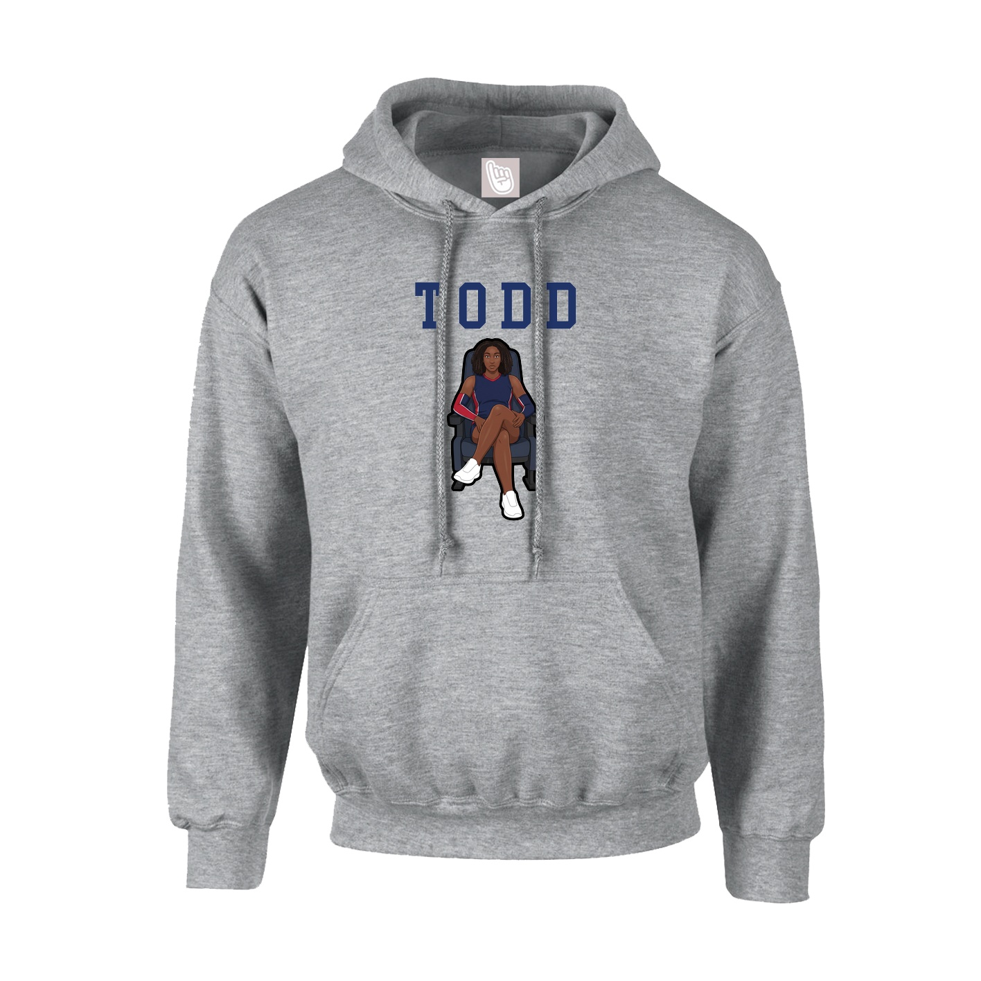 Hoodie — Shirsey in Grey