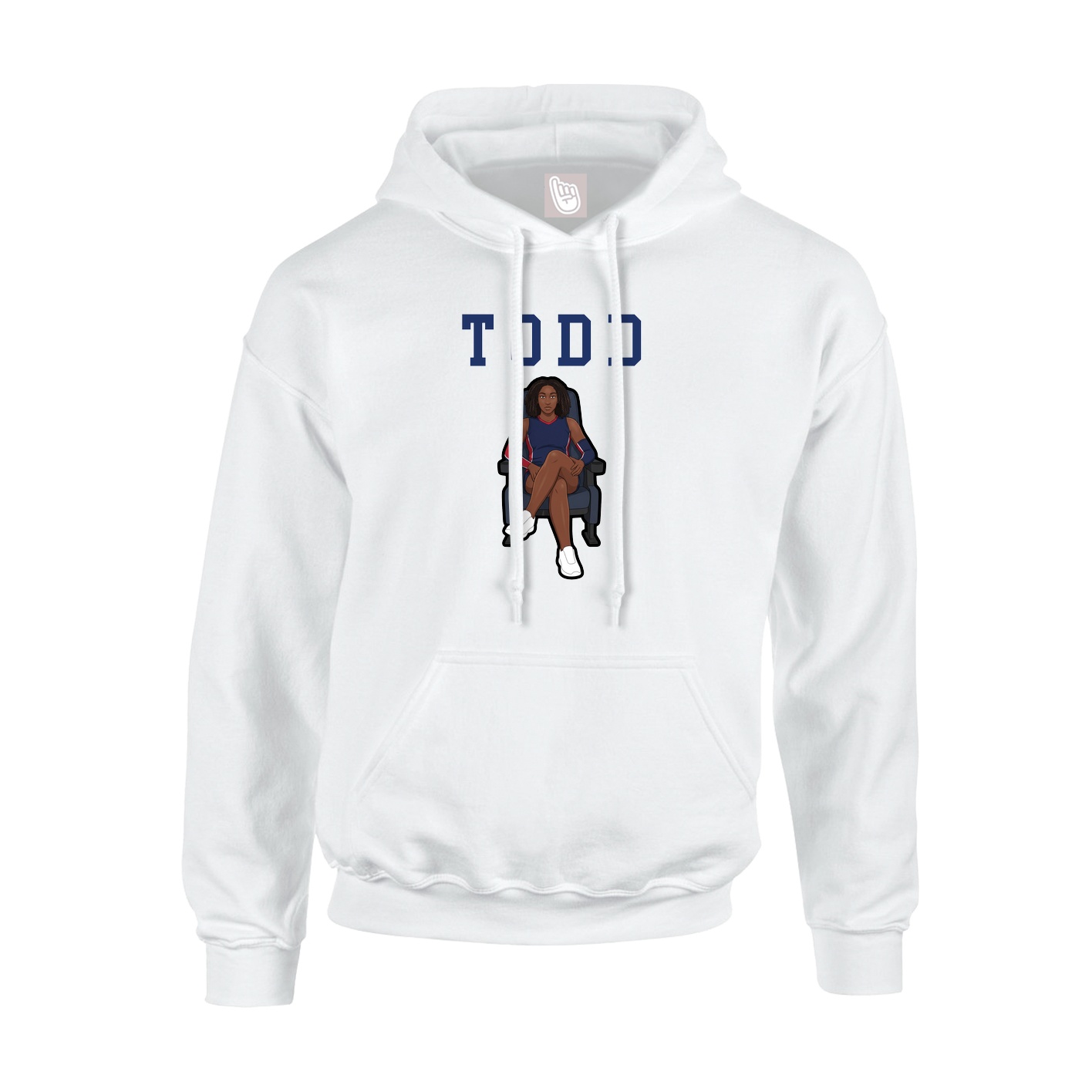 Youth Hoodie — Shirsey in White