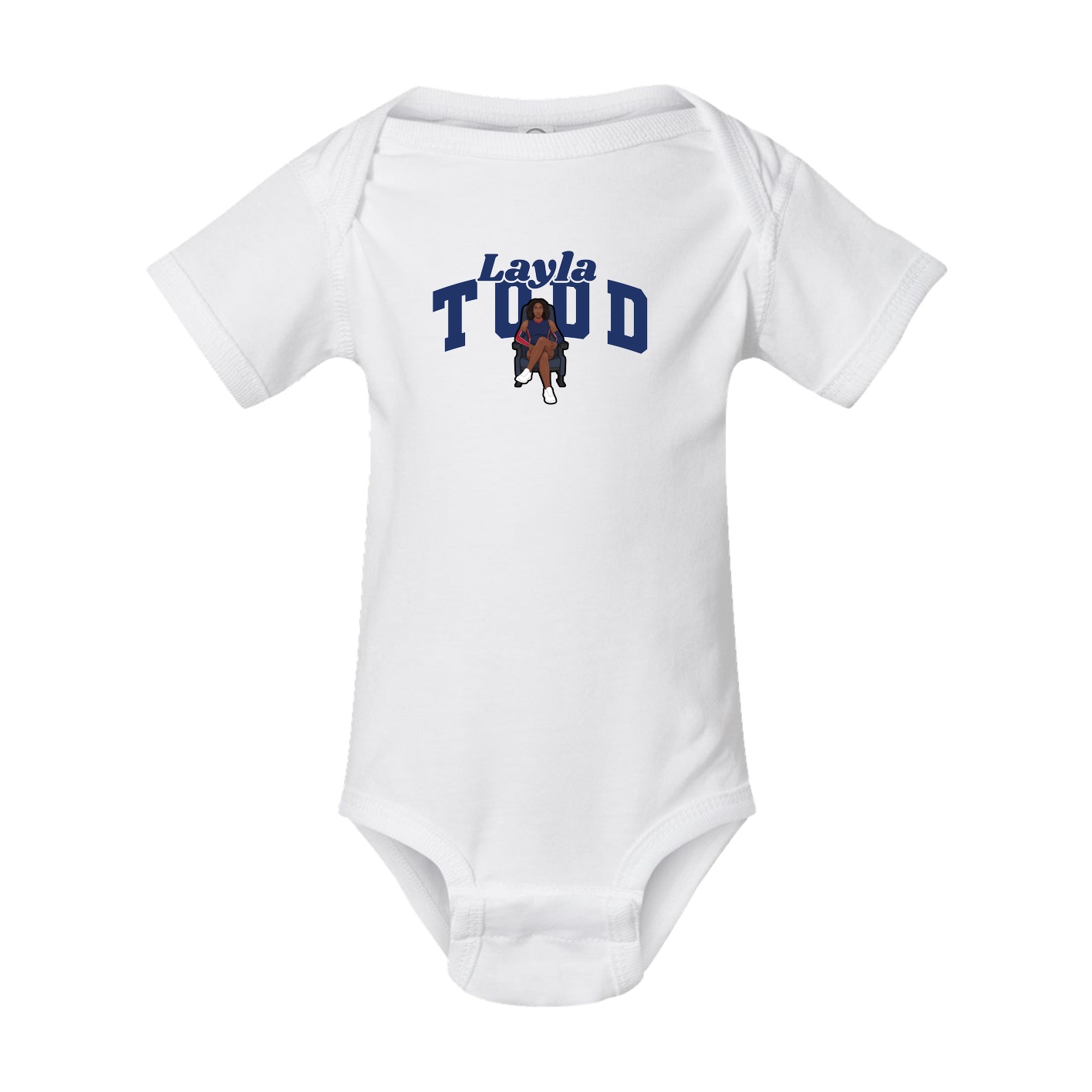 Baby Onesie — Signature Arch in White