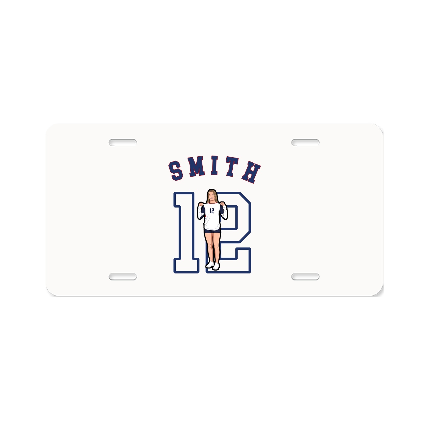 License Plate — Shirsey Arch in Classic
